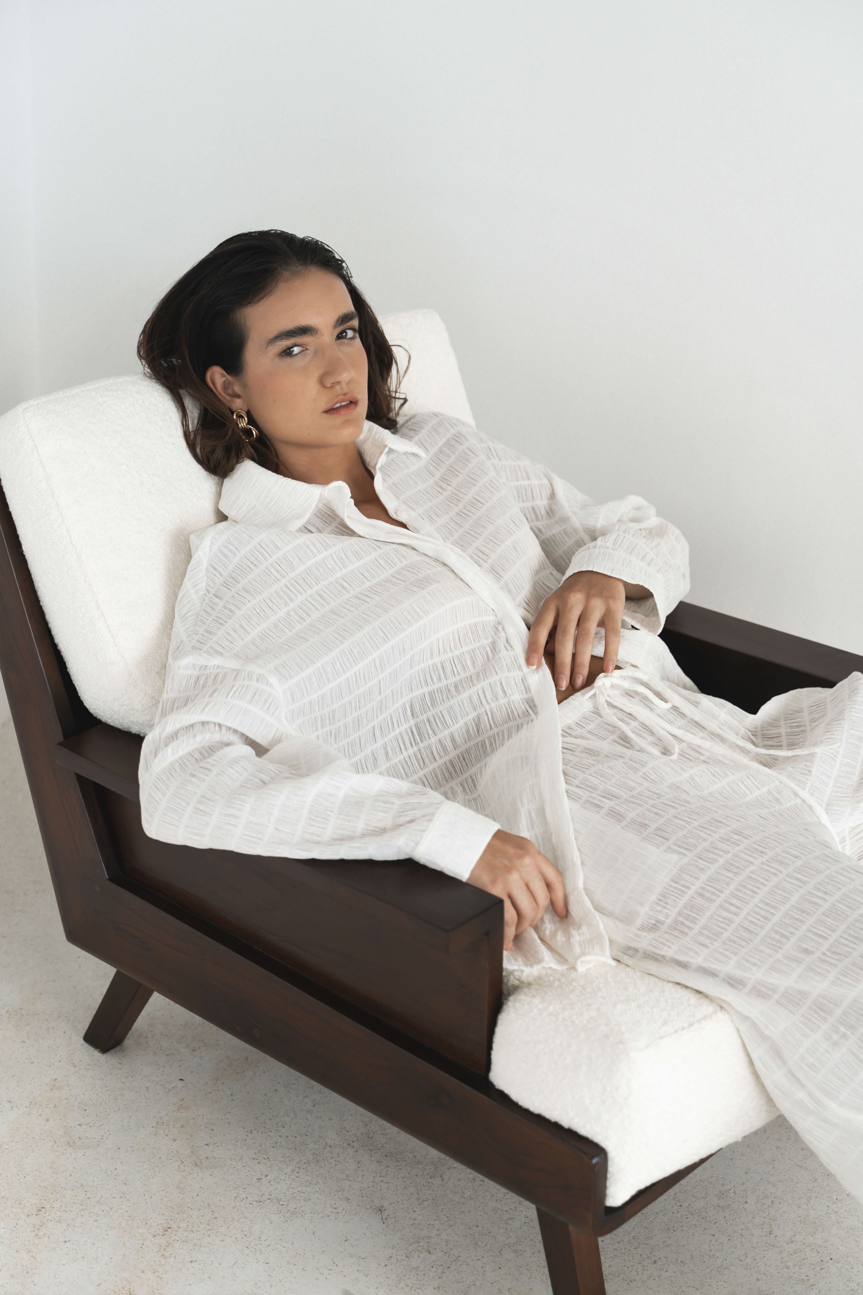 Josephine Shirt - White - RUM Amsterdam