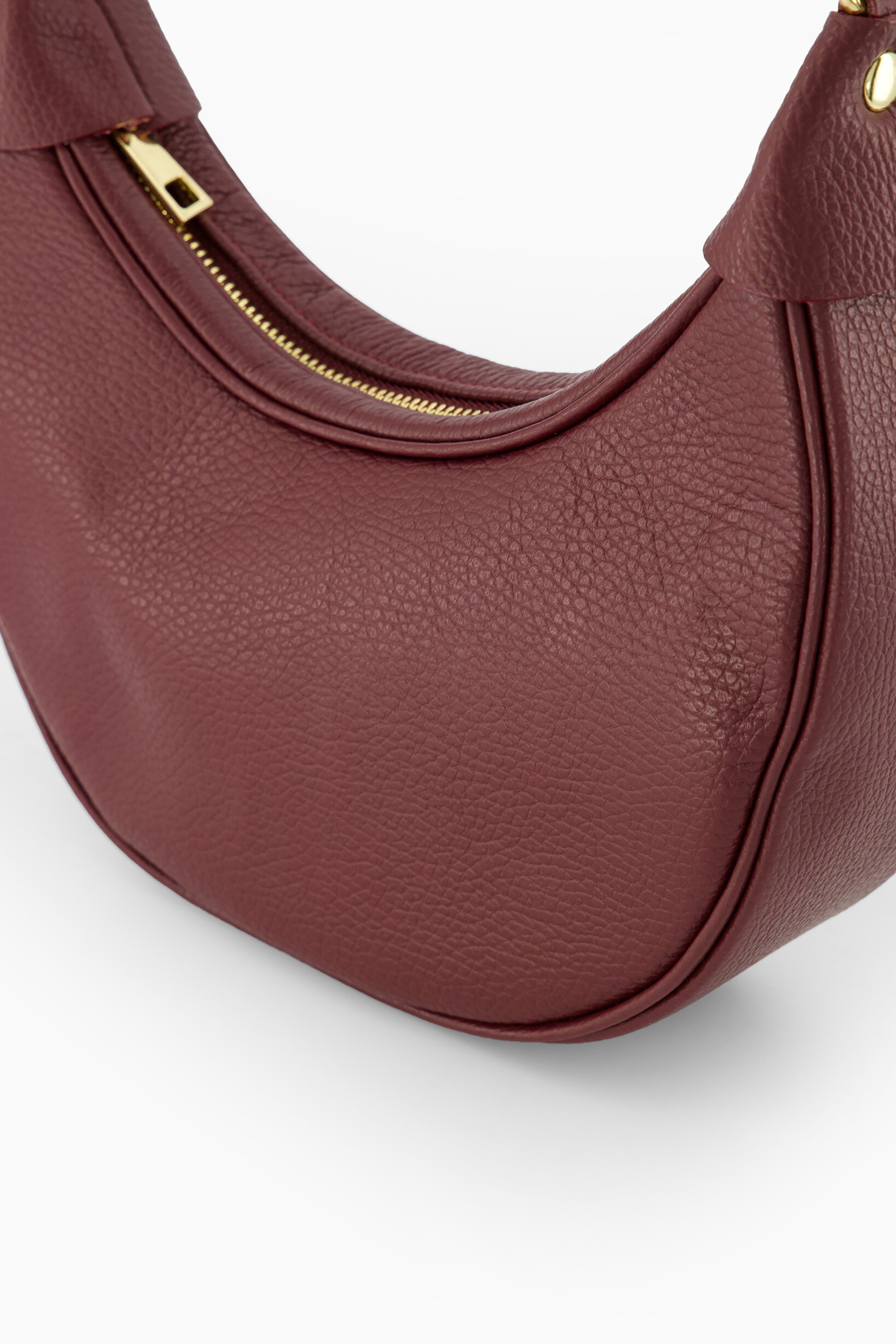 Luna Bag - Classic Grain Bordeaux