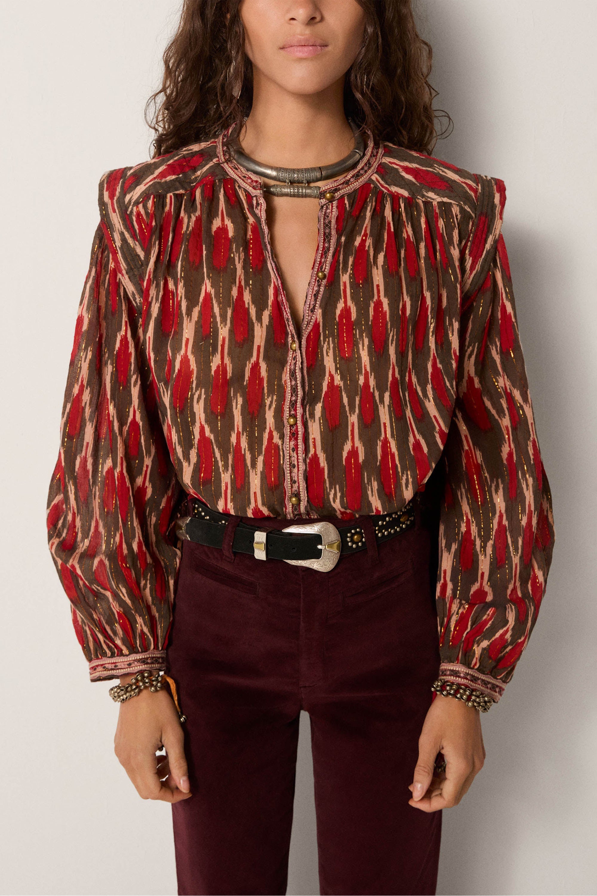 Bandido Pancho Belt - Midnight Silver