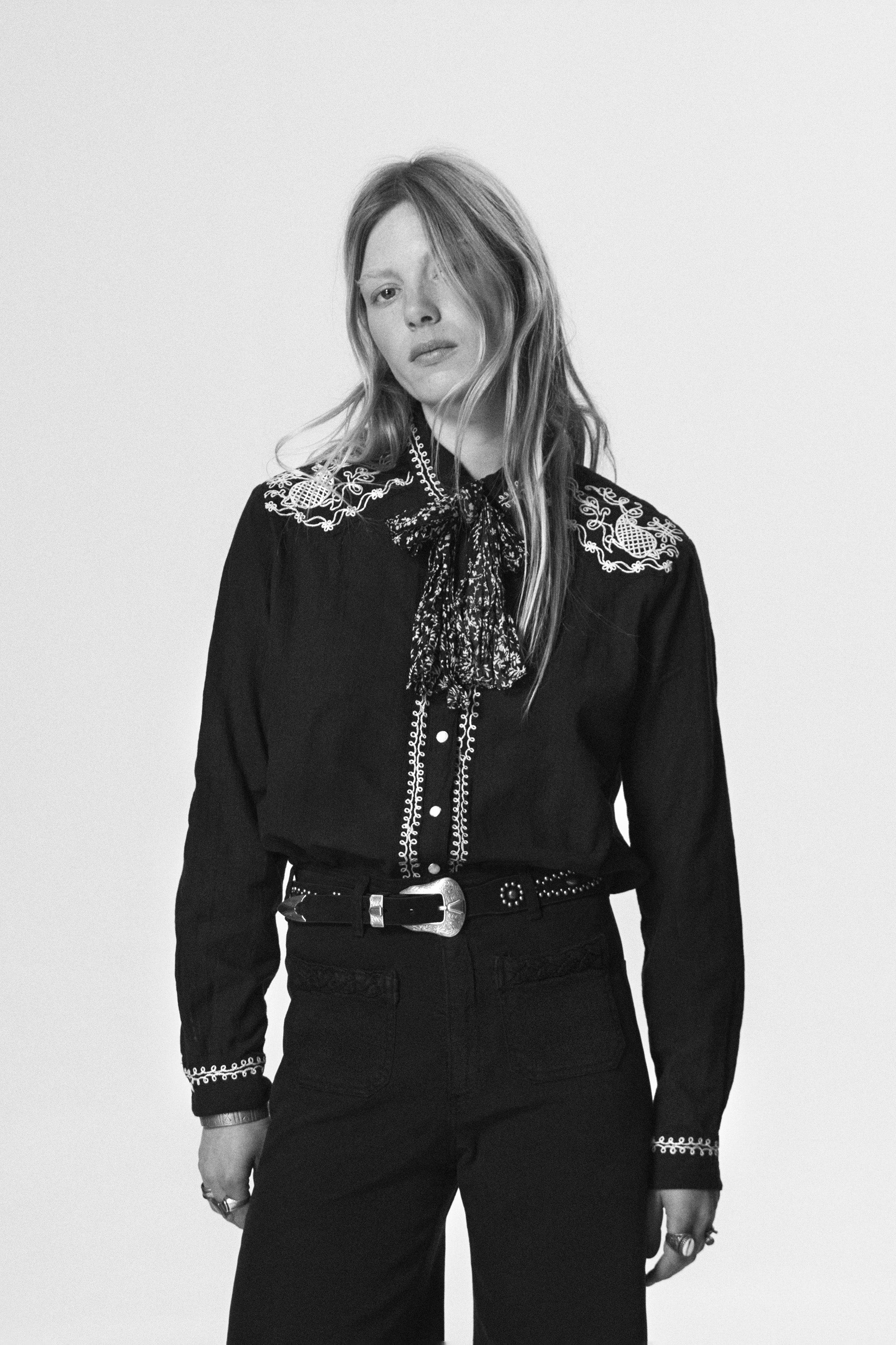 Bandido Pancho Belt - Midnight Silver