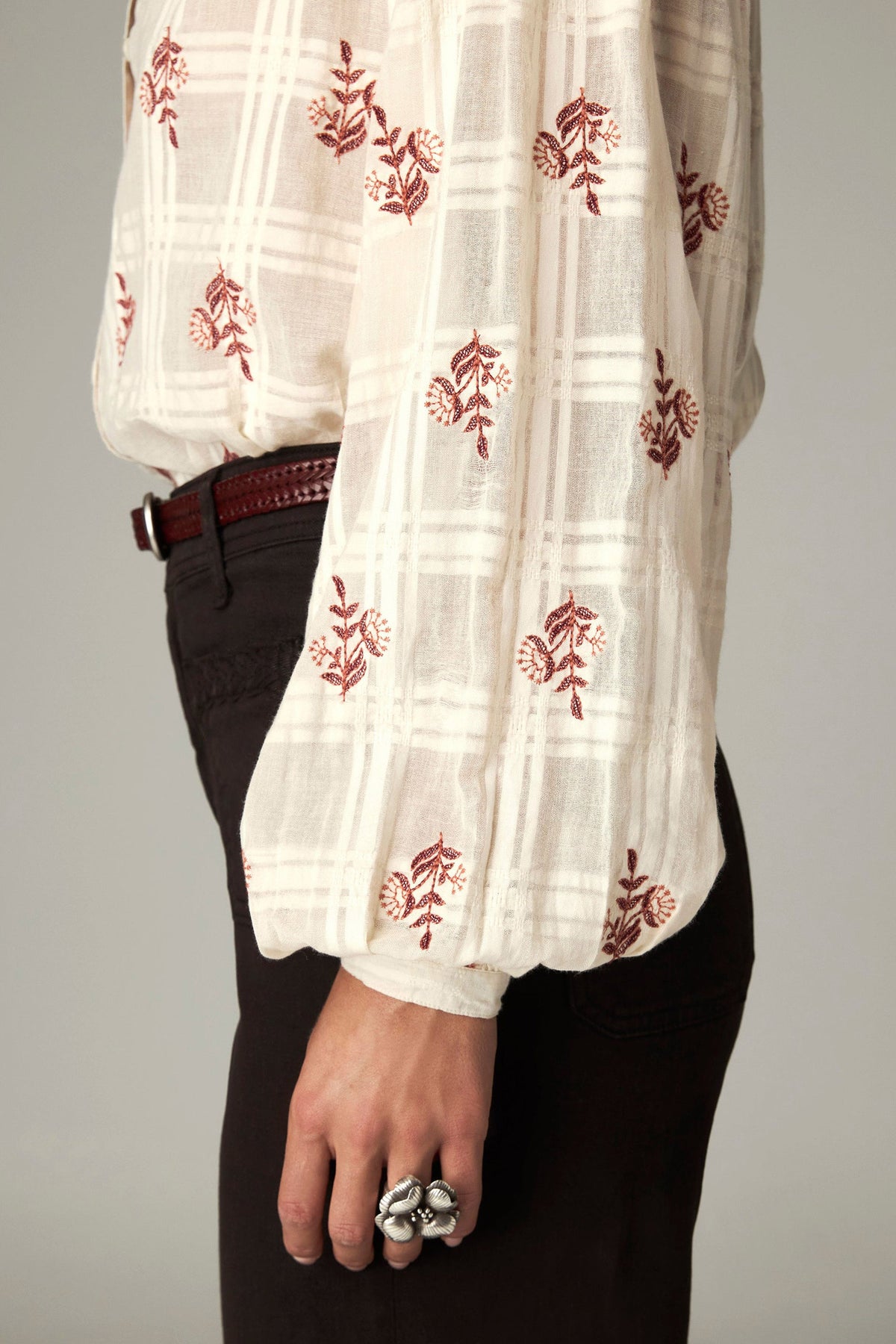 Birdie Blouse - White Ember