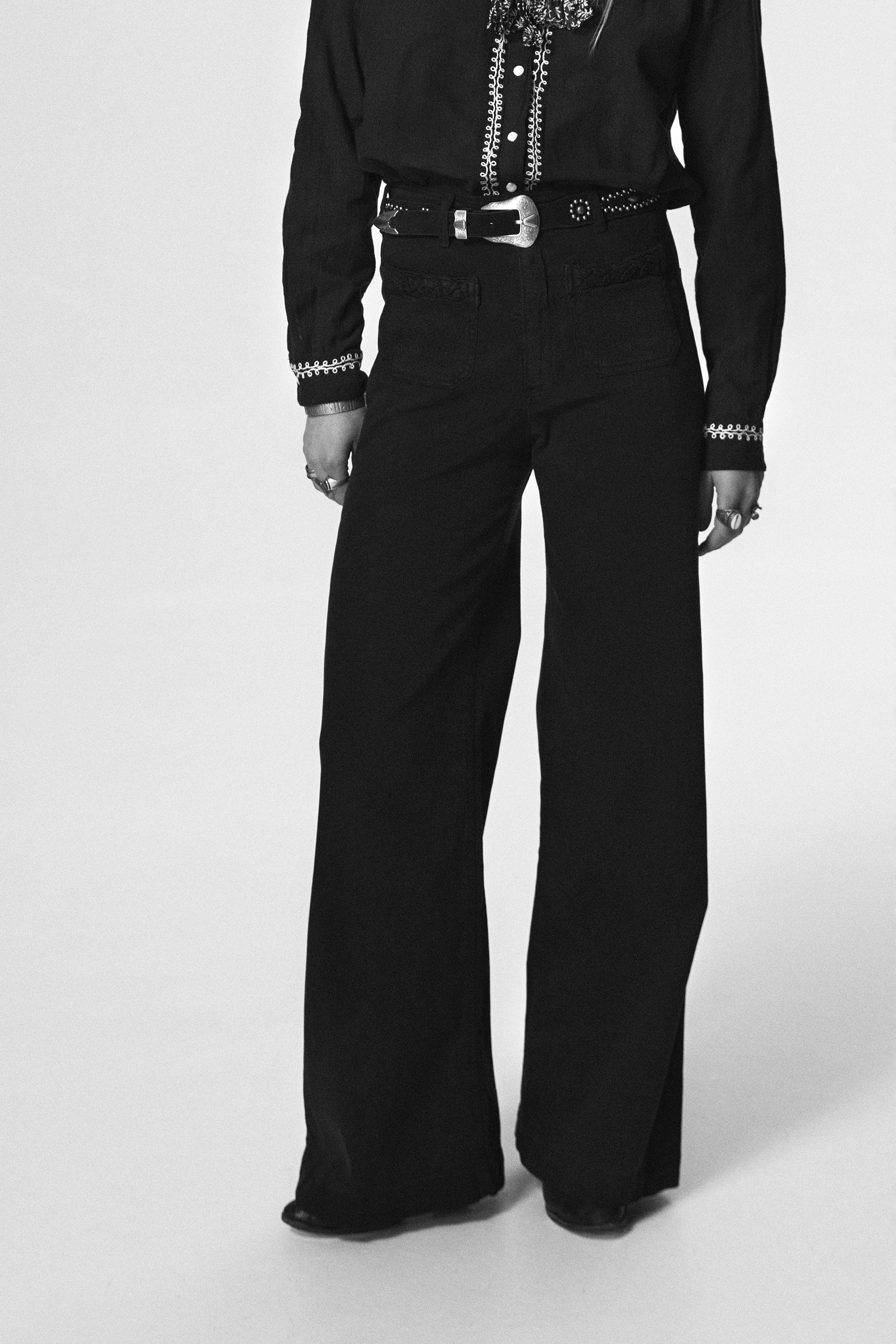 Capuleto Giulietta Pant - Nero - RUM Amsterdam