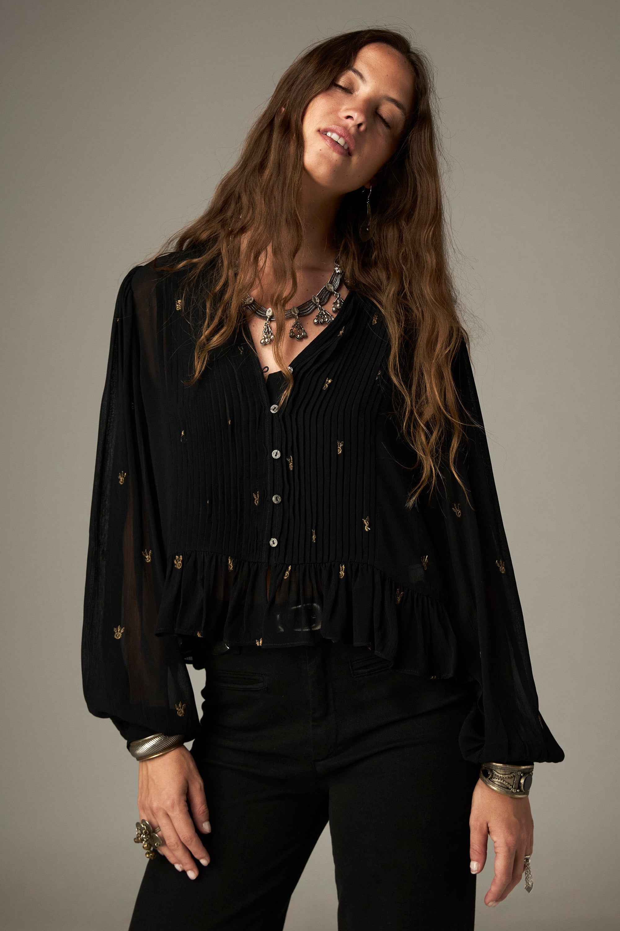 Catherine Blouse - Blackout