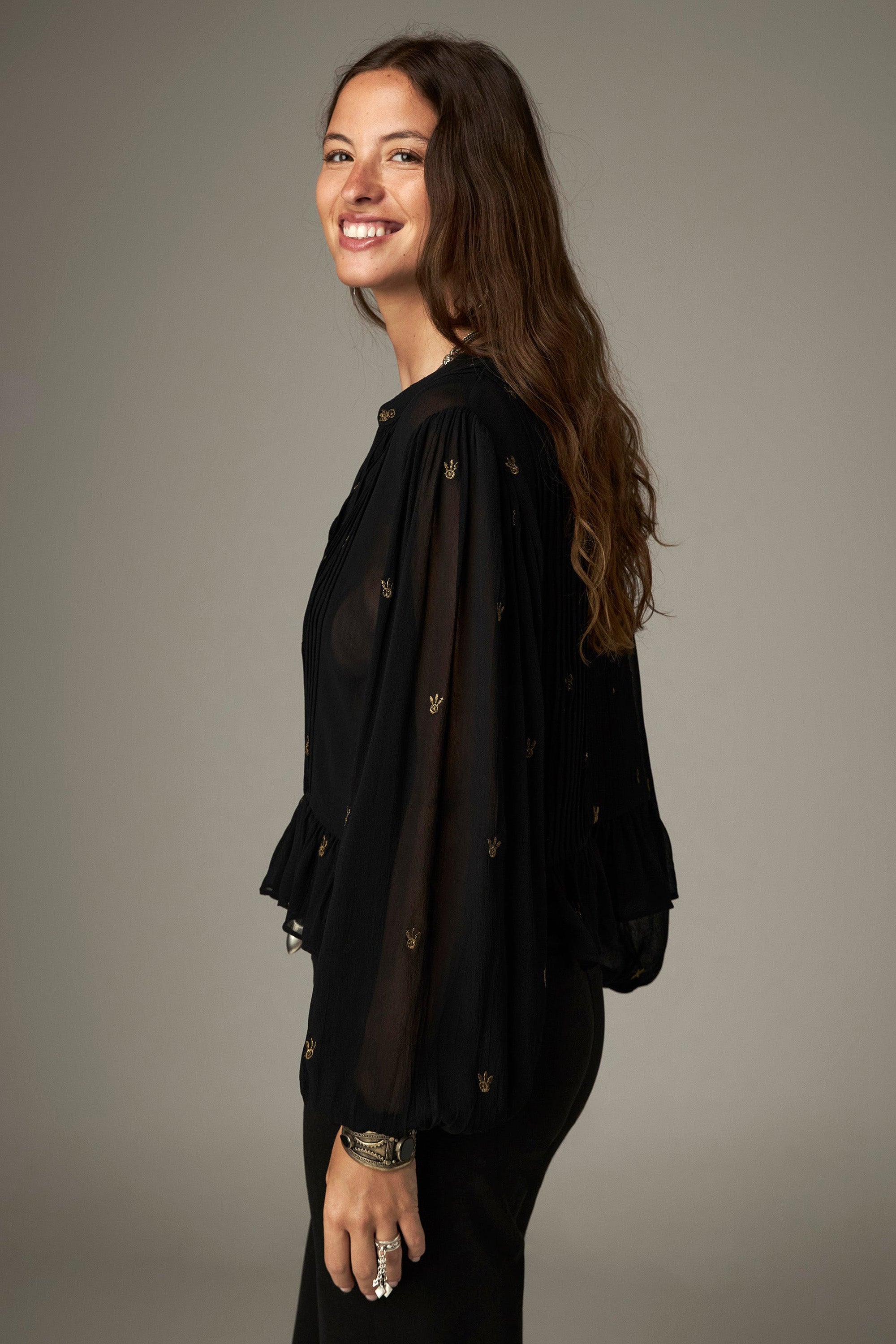 Catherine Blouse - Blackout