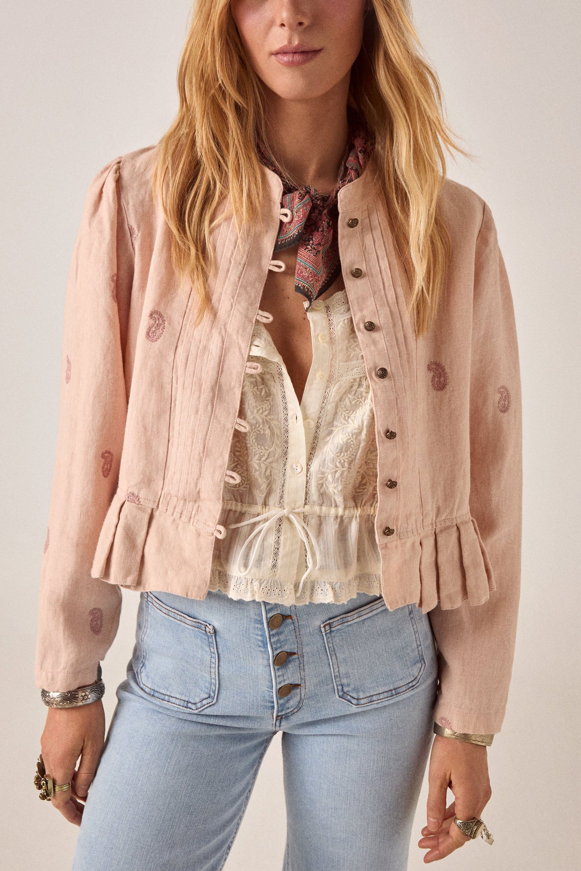 Edgar Jacket - Degas Antique Blush