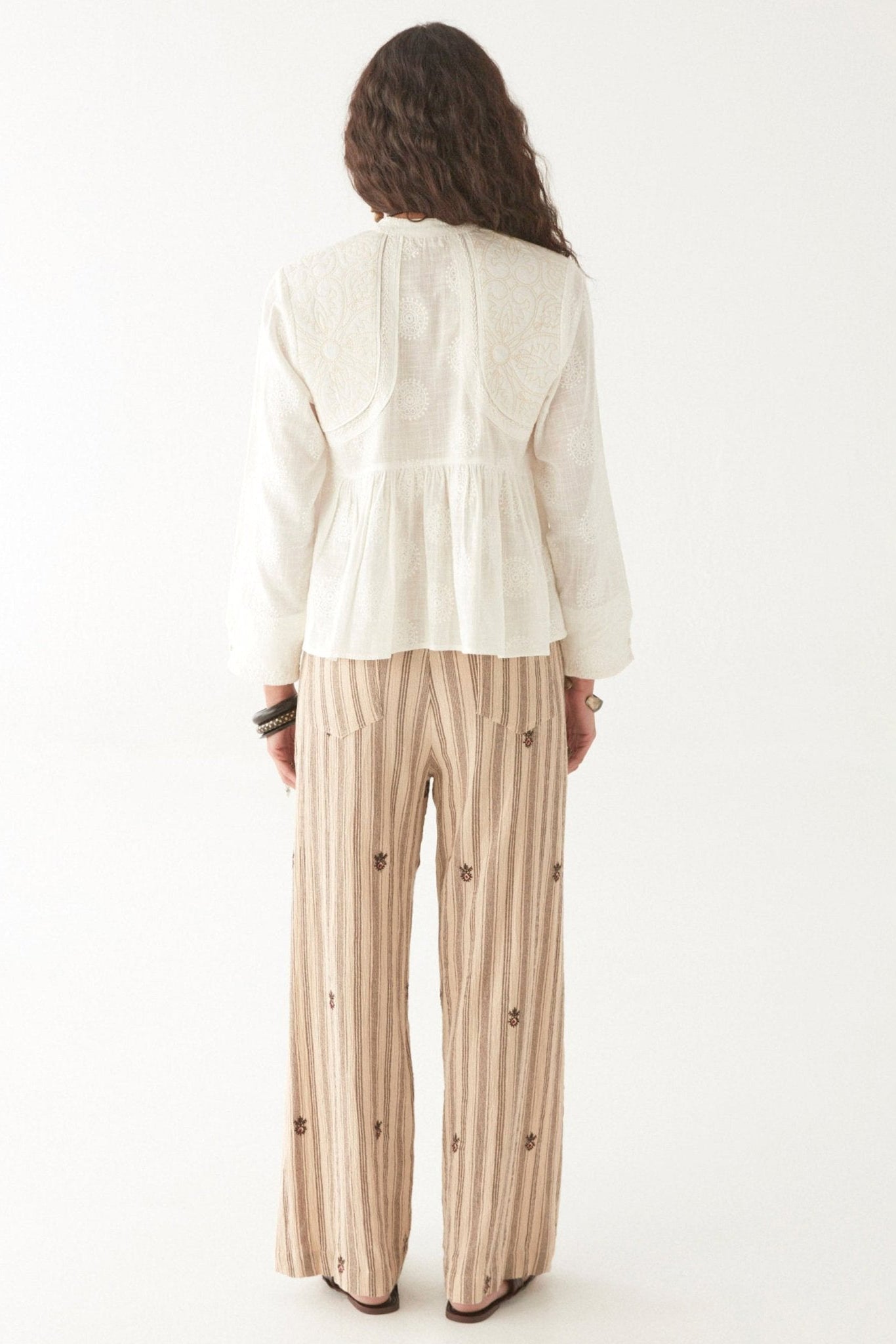 Mosaique Ariana Blouse - Ivory - RUM Amsterdam