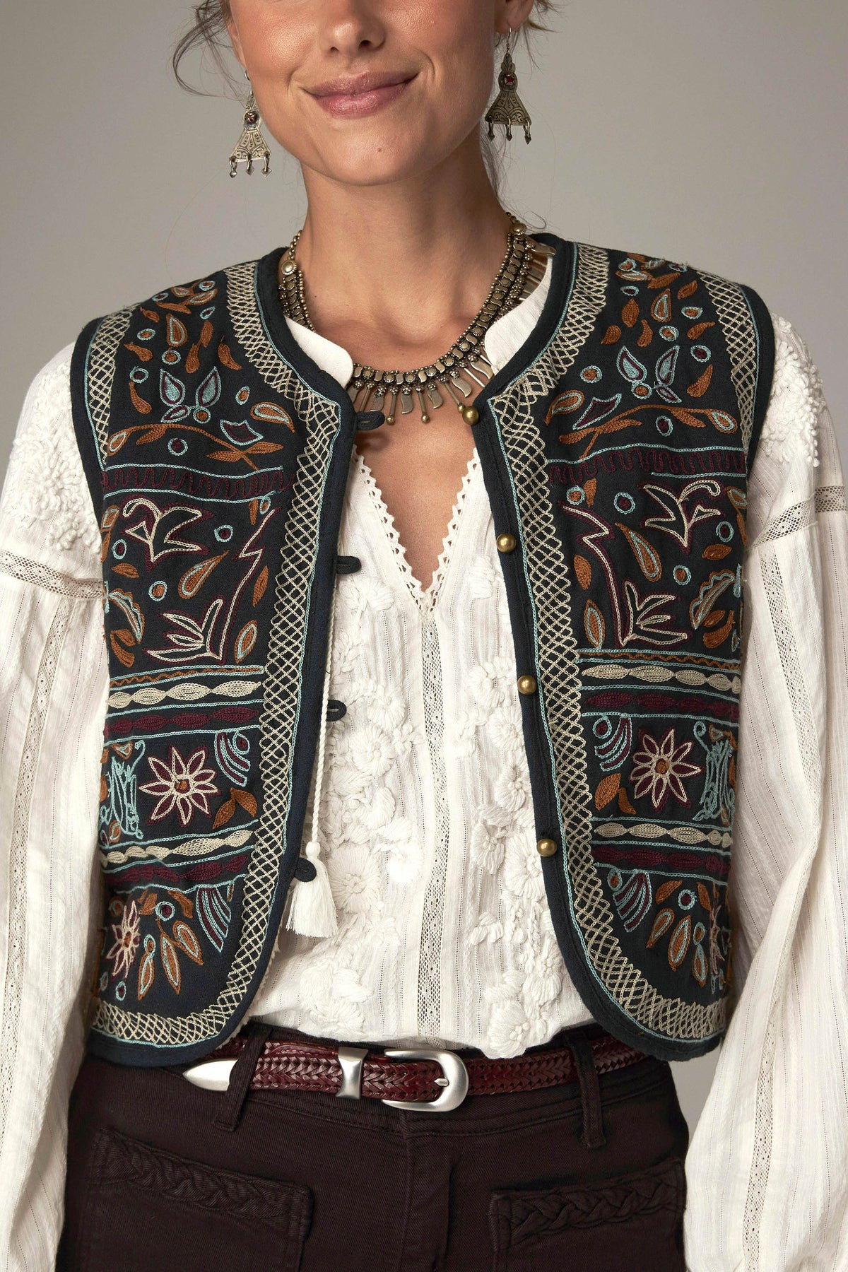 Munch Vest - Ocher