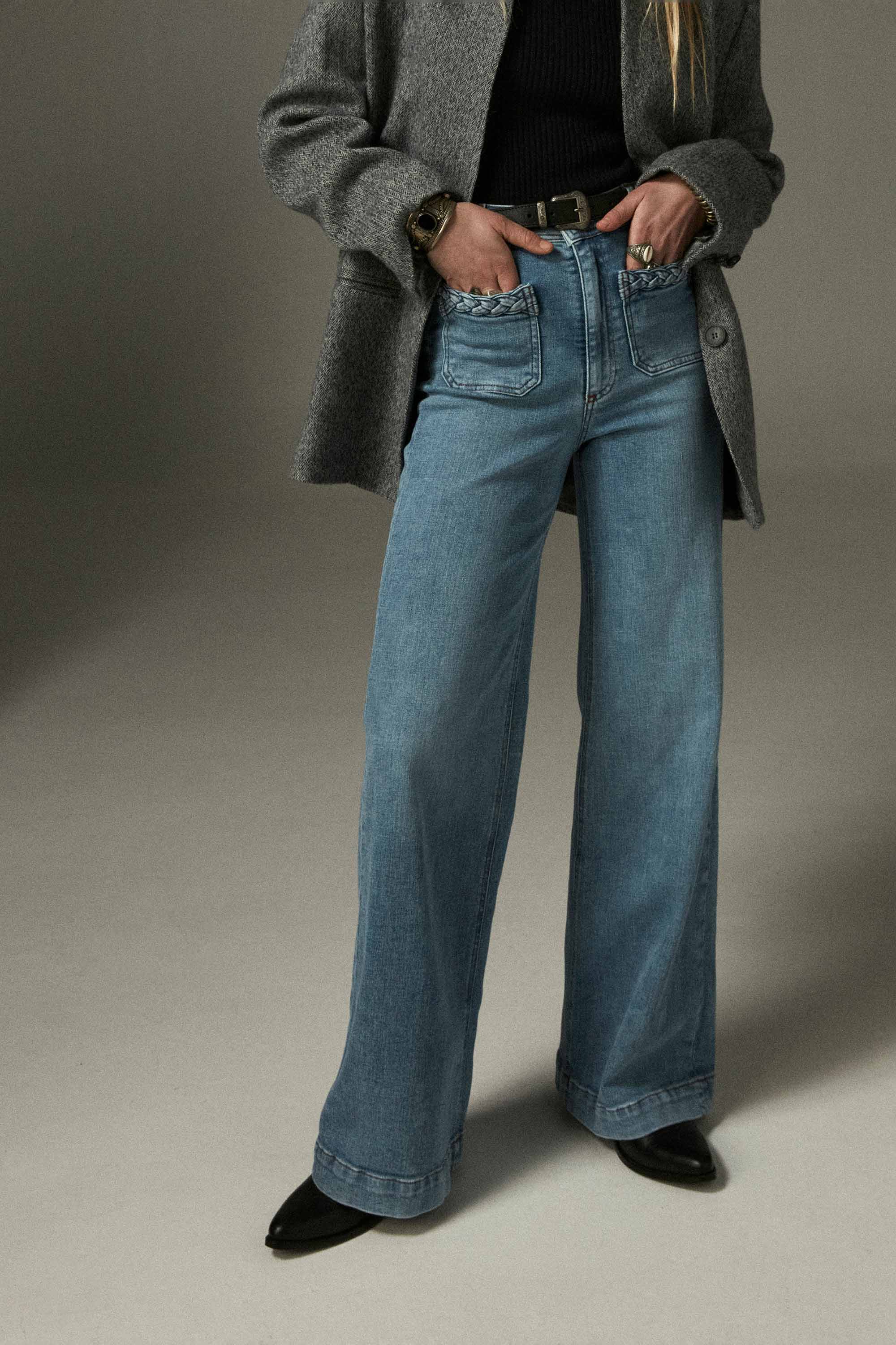 Willie Giulietta Pant - Light Blue Denim - RUM Amsterdam