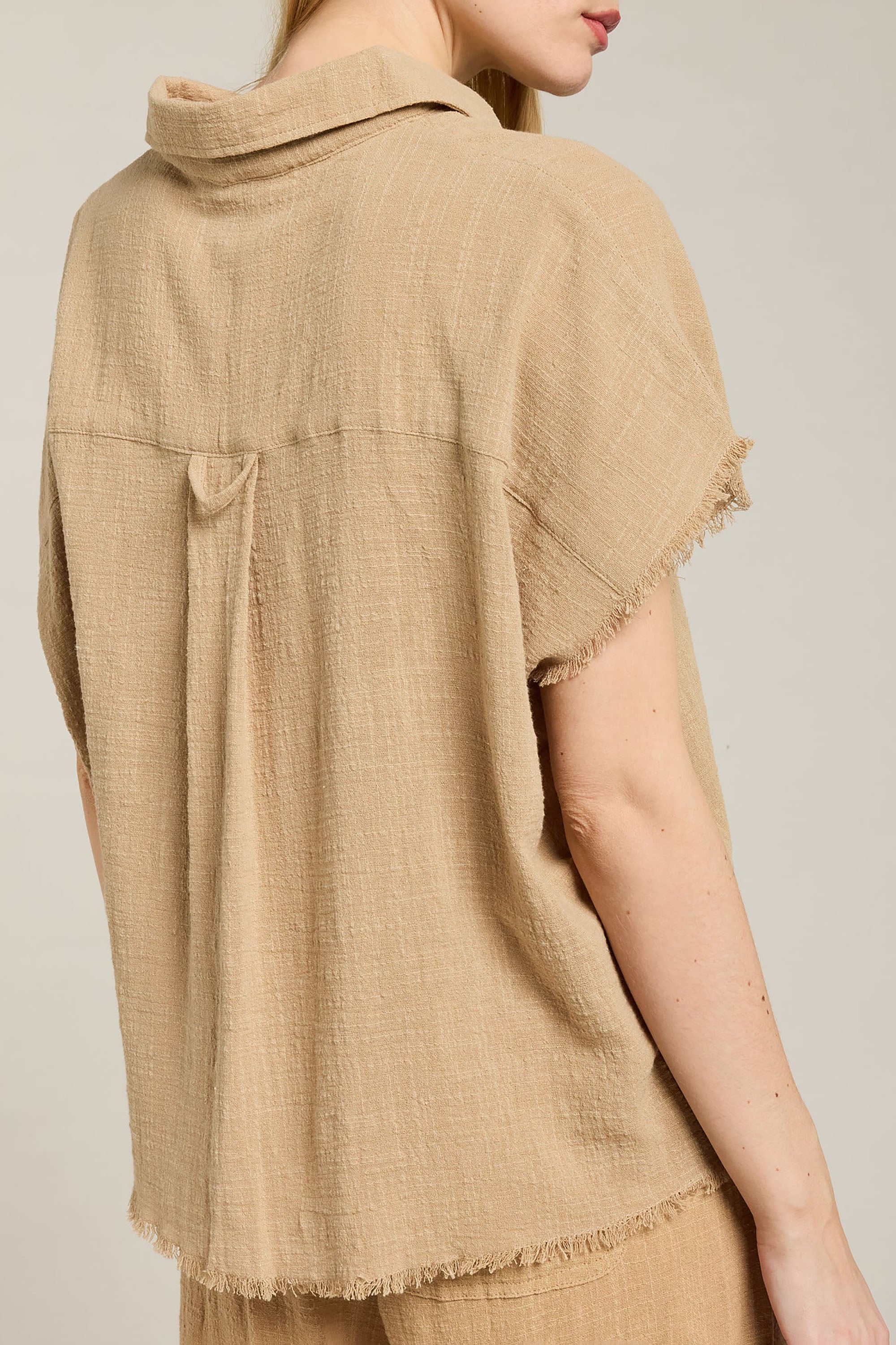 Corinthe Shirt - Sesame