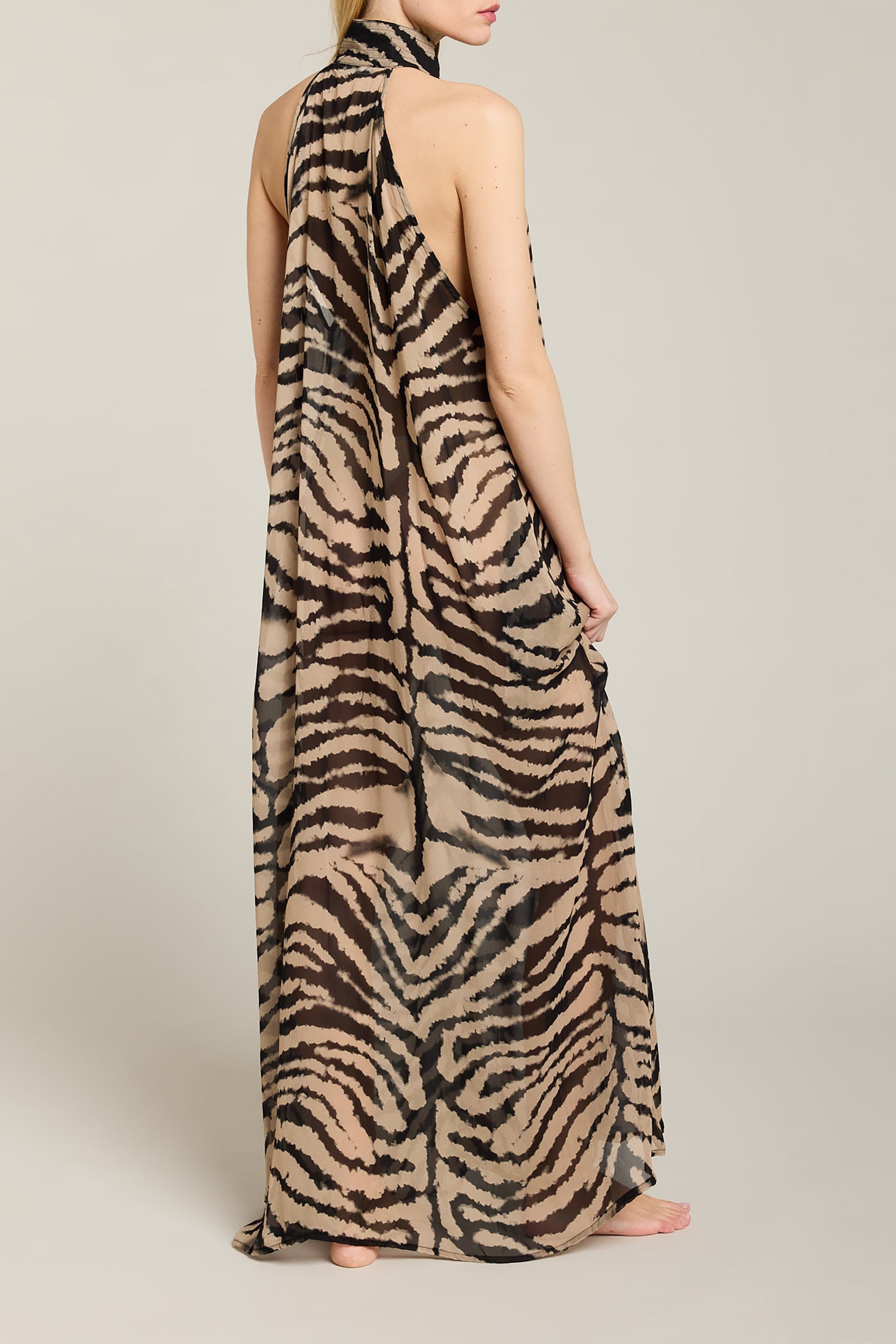 Mozambique Dress - Safari Sesame
