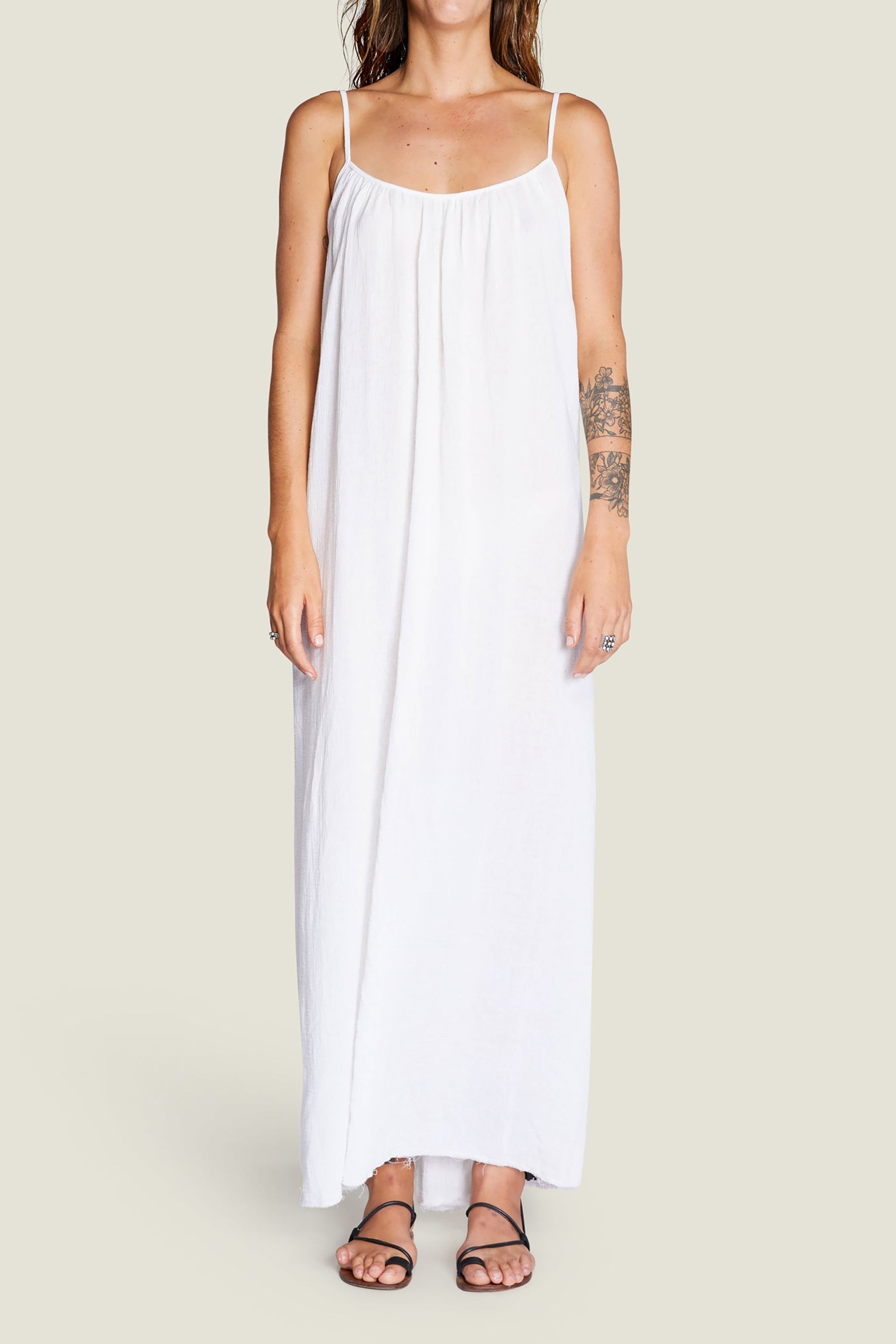 Palm Beach Dress - Off White