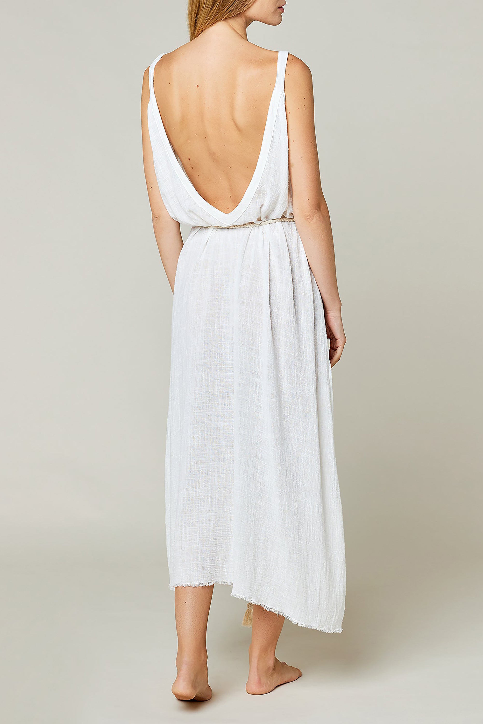 Palma De Mallorca Beach Dress - Off White - RUM Amsterdam