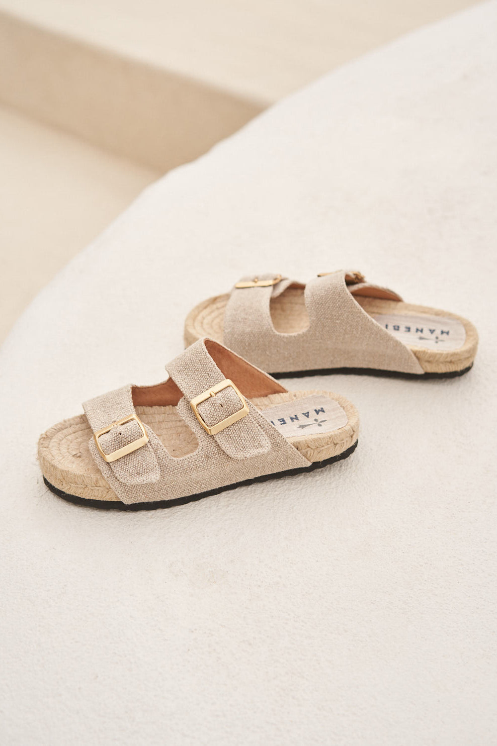 Manebi Nordic Sandals - Natural - RUM Amsterdam