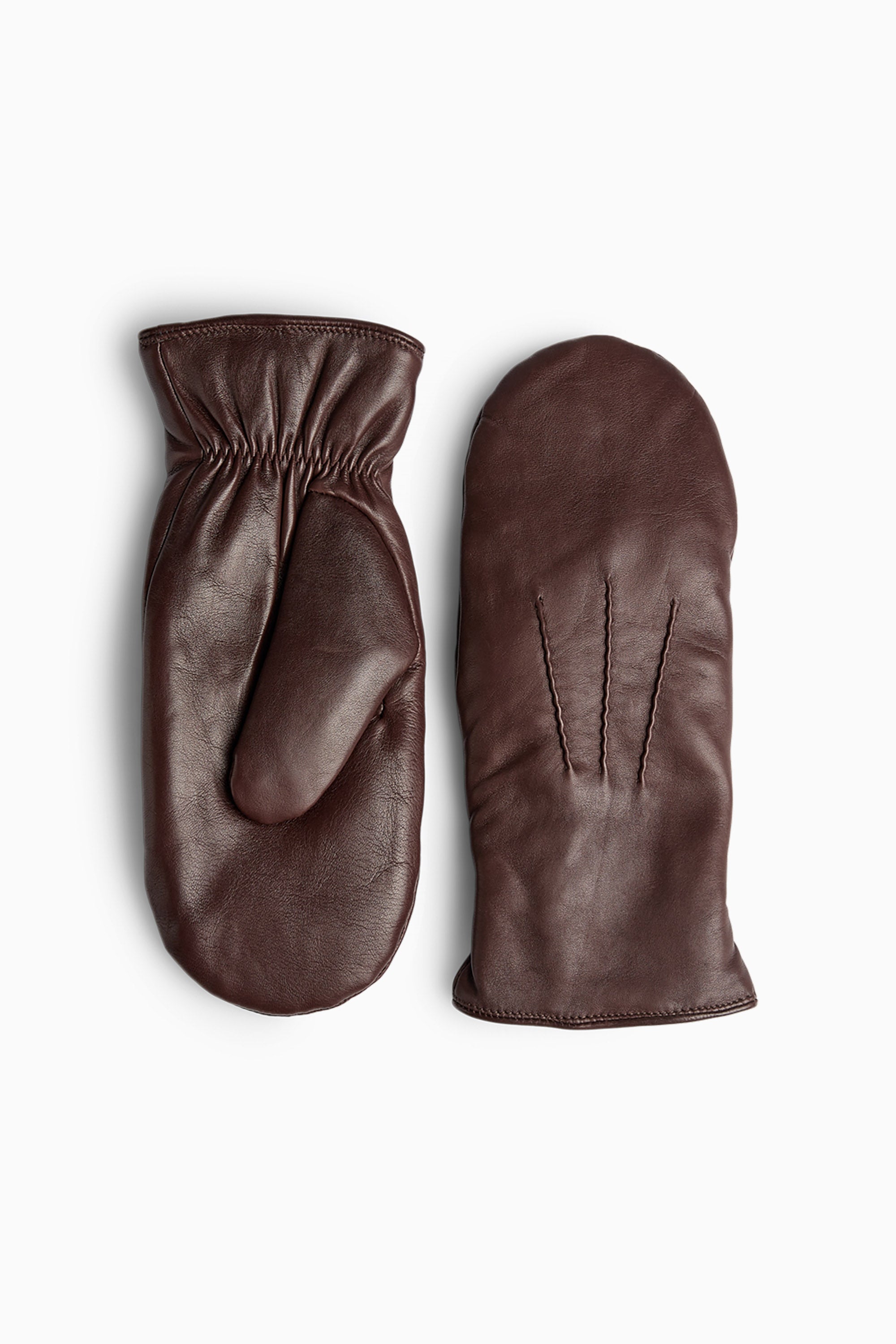 Alley Mittens - Dark Brown