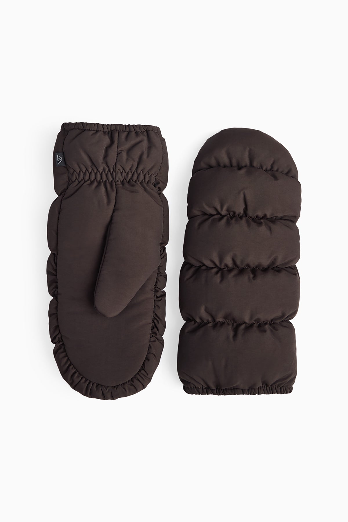 Caia Puffer Mitten - Espresso Brown