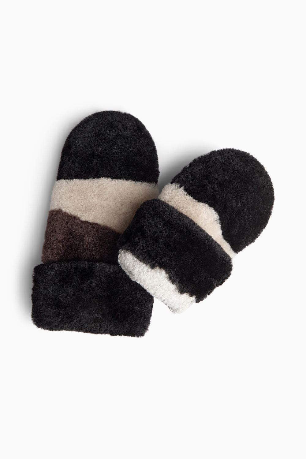 Catty Mitten - Black w/ Caramel + Major Brown - RUM Amsterdam