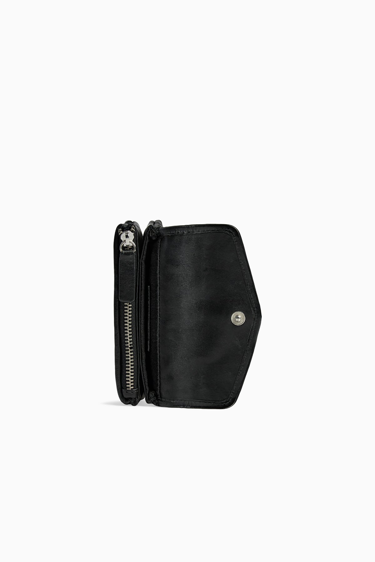 Faith Coin Purse - Weave Black