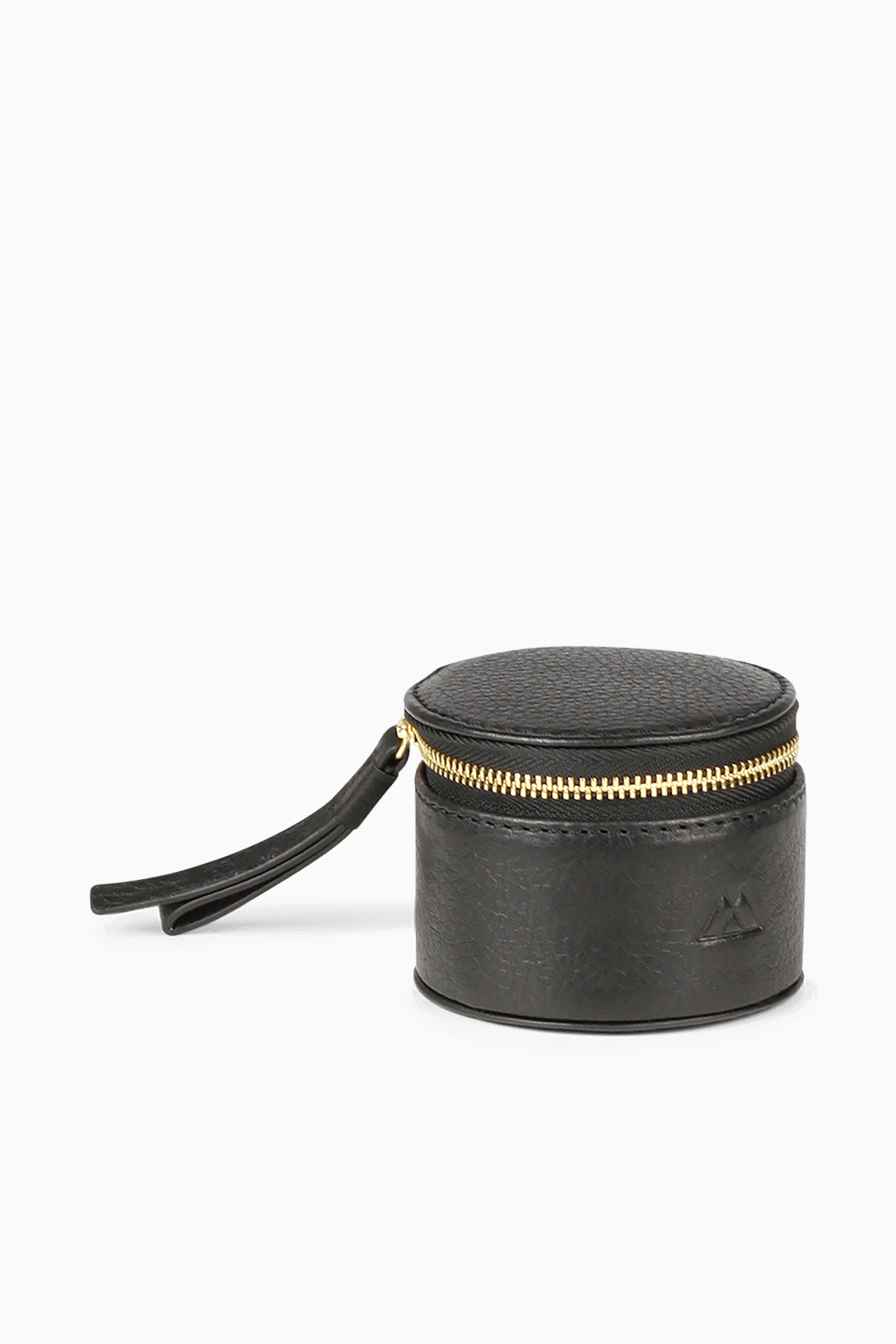 Lova Jewelry Box Small - Grain Black w/ Gold