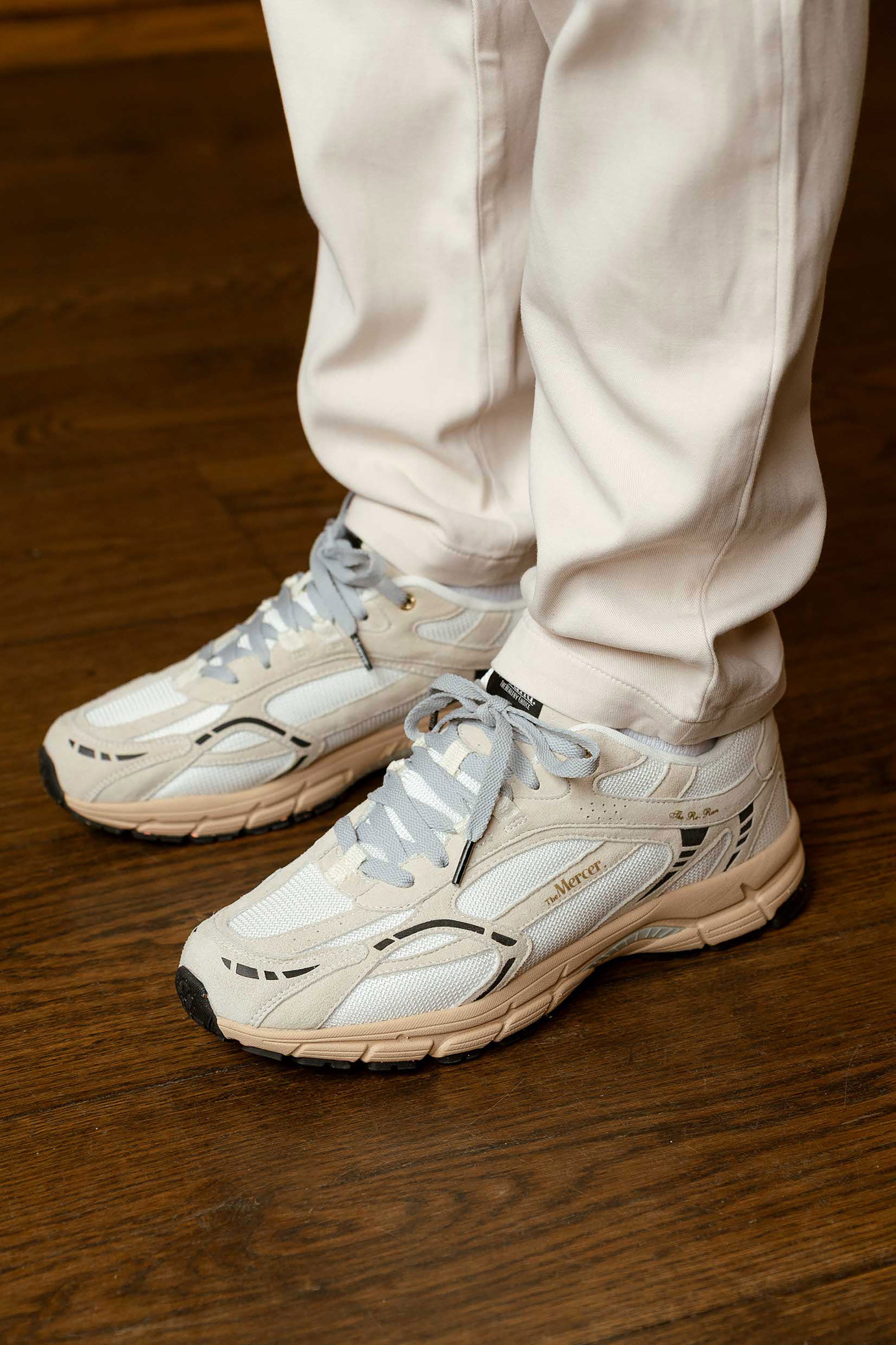 The Re-Run Desert Sneakers - Off White
