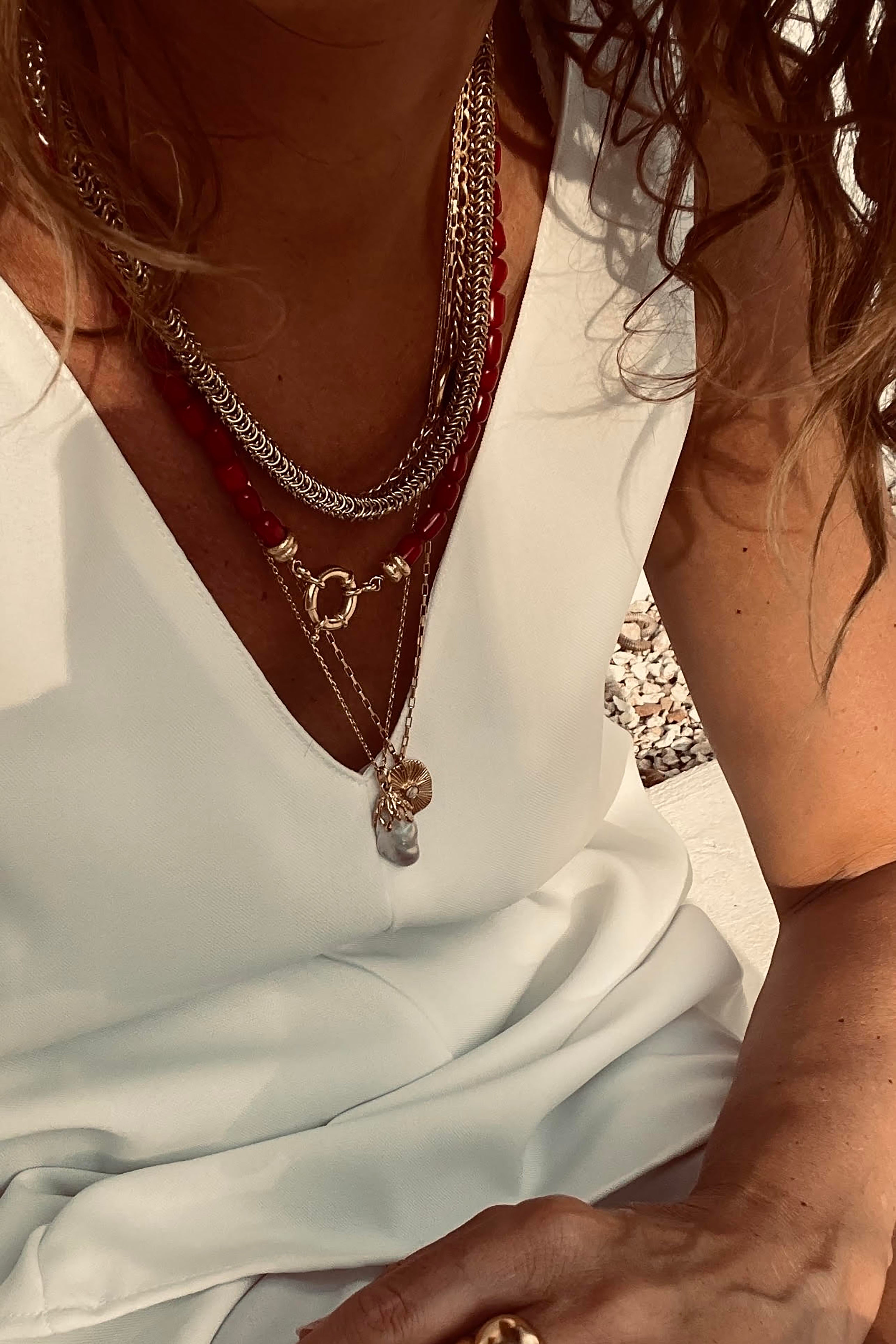 Lumiere Necklace - Gold