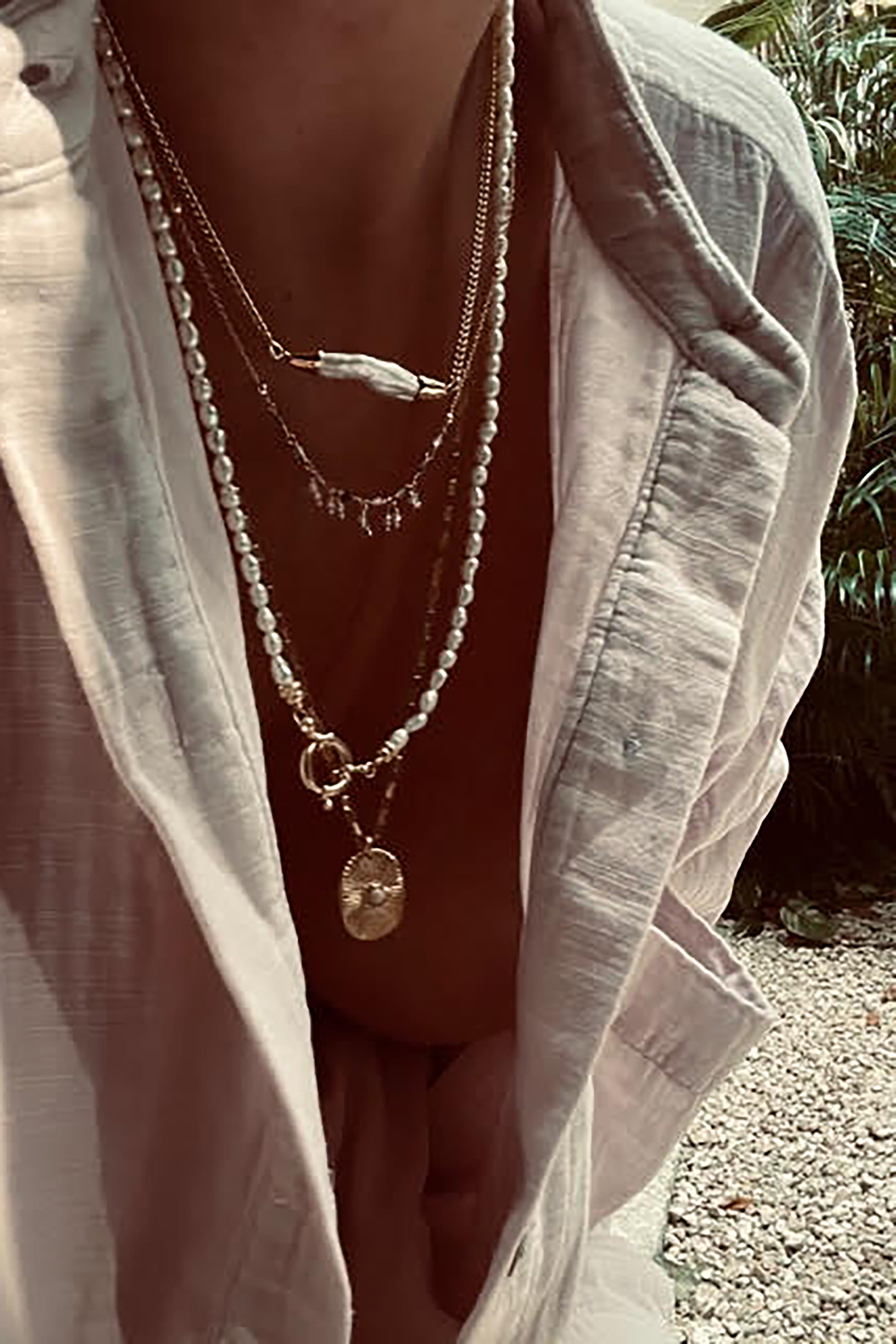 Lumiere Necklace - Gold