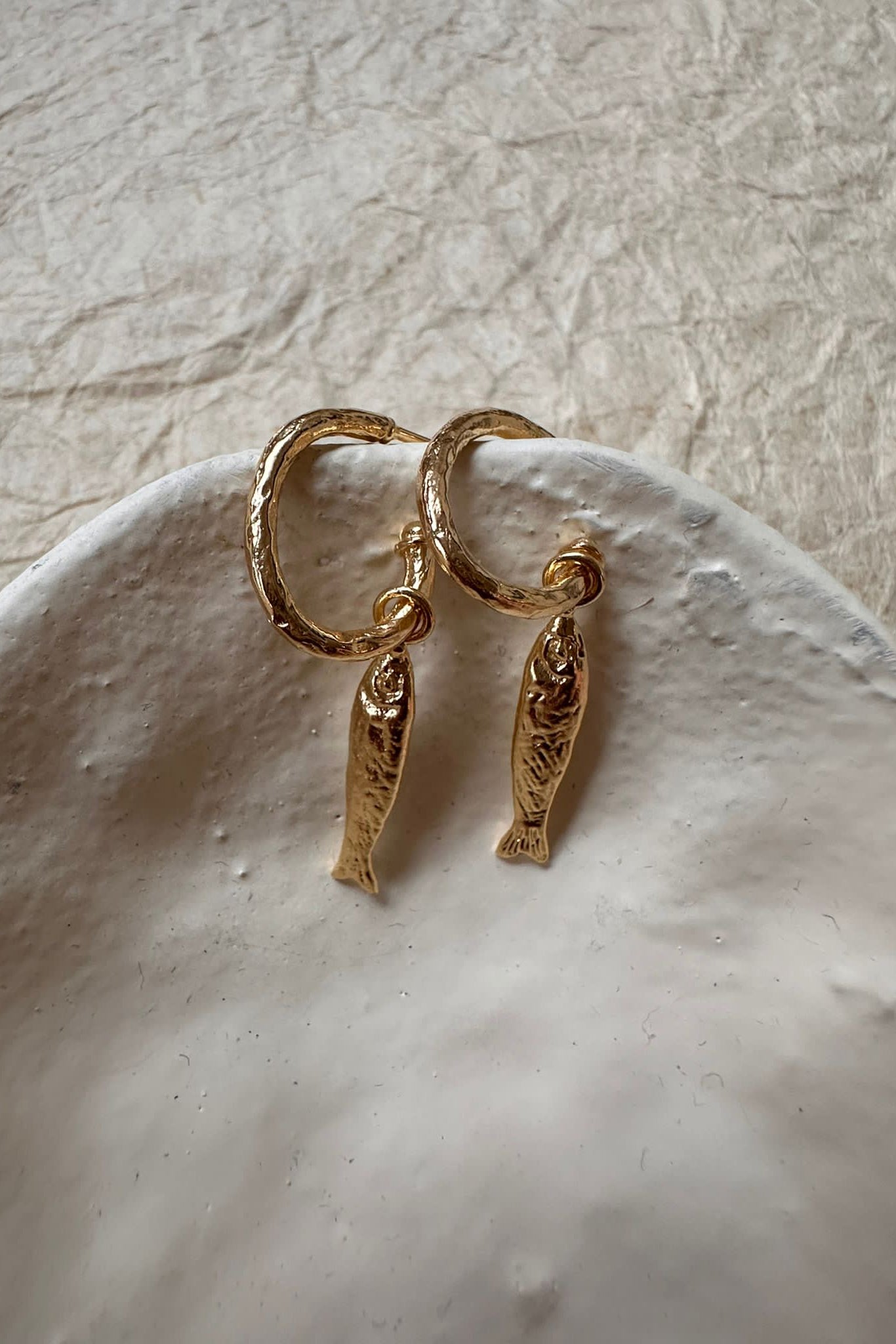 Riva Earrings - Gold - RUM Amsterdam