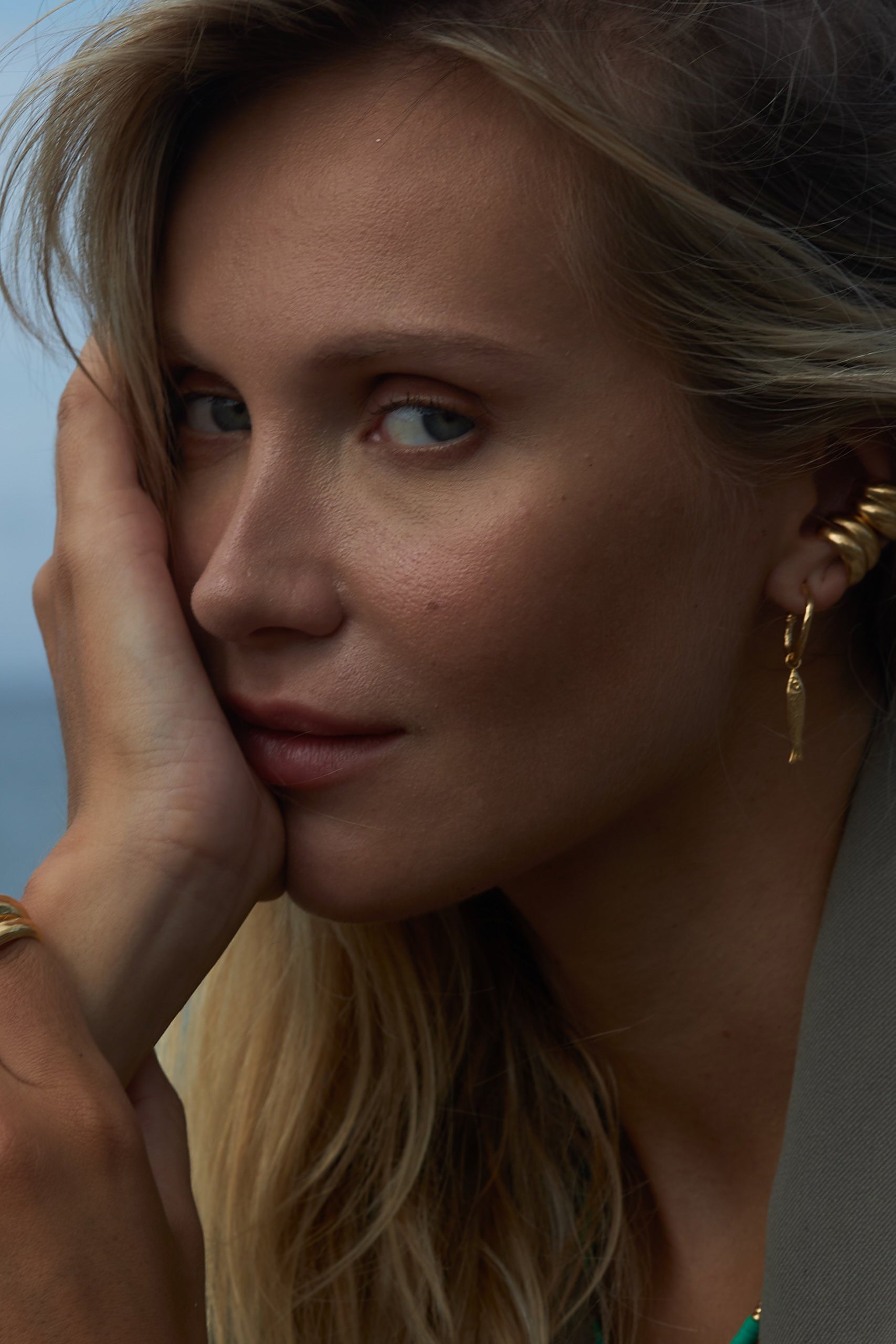 Riva Earrings - Gold - RUM Amsterdam