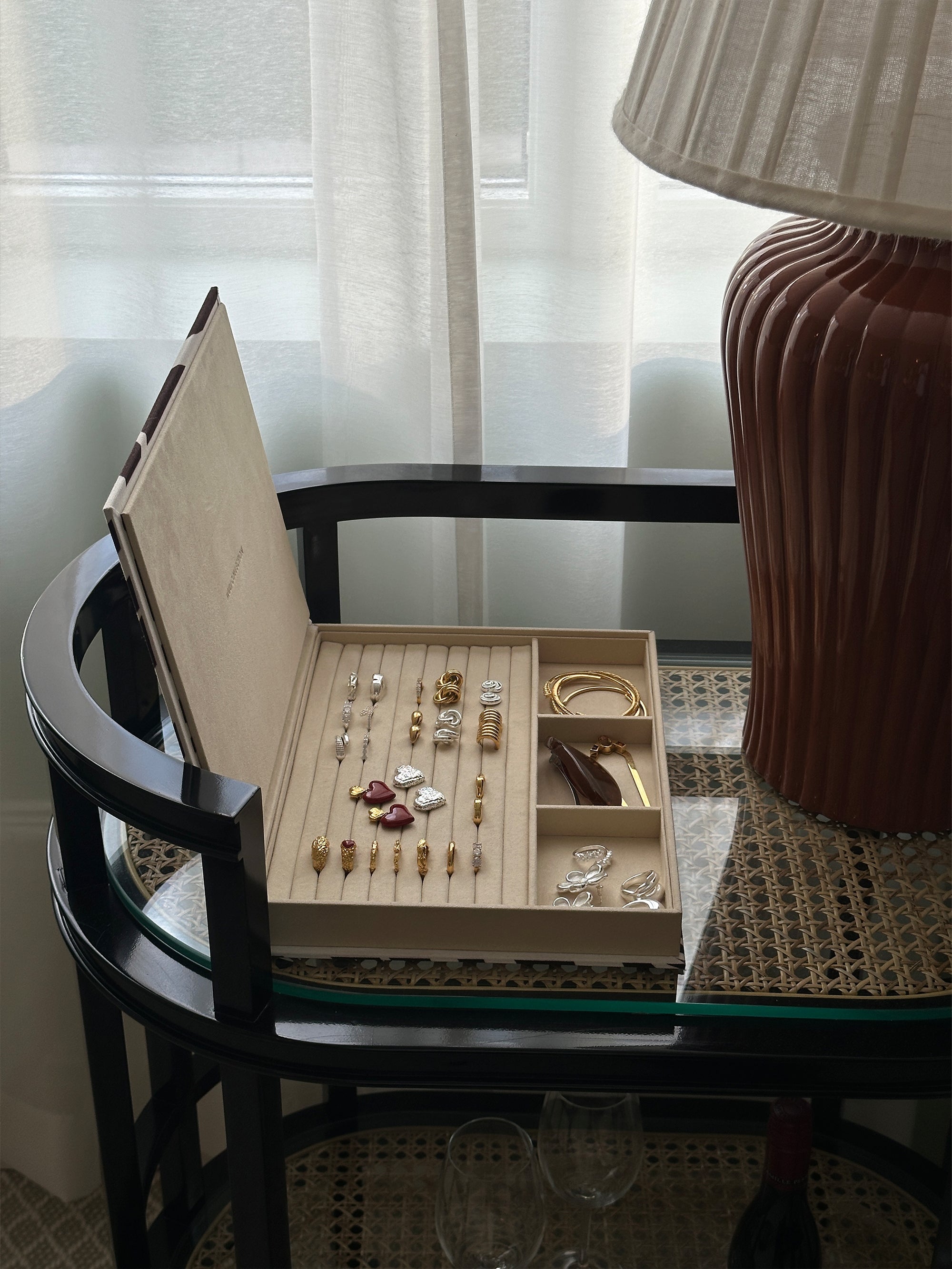 Coffee Table Book Jewelry Case Zebra