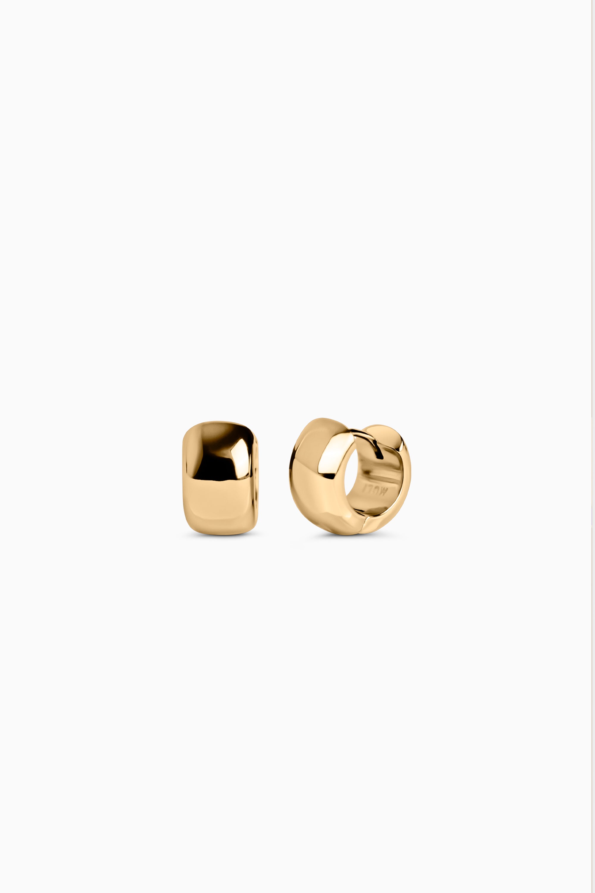Dome Hoops - Gold