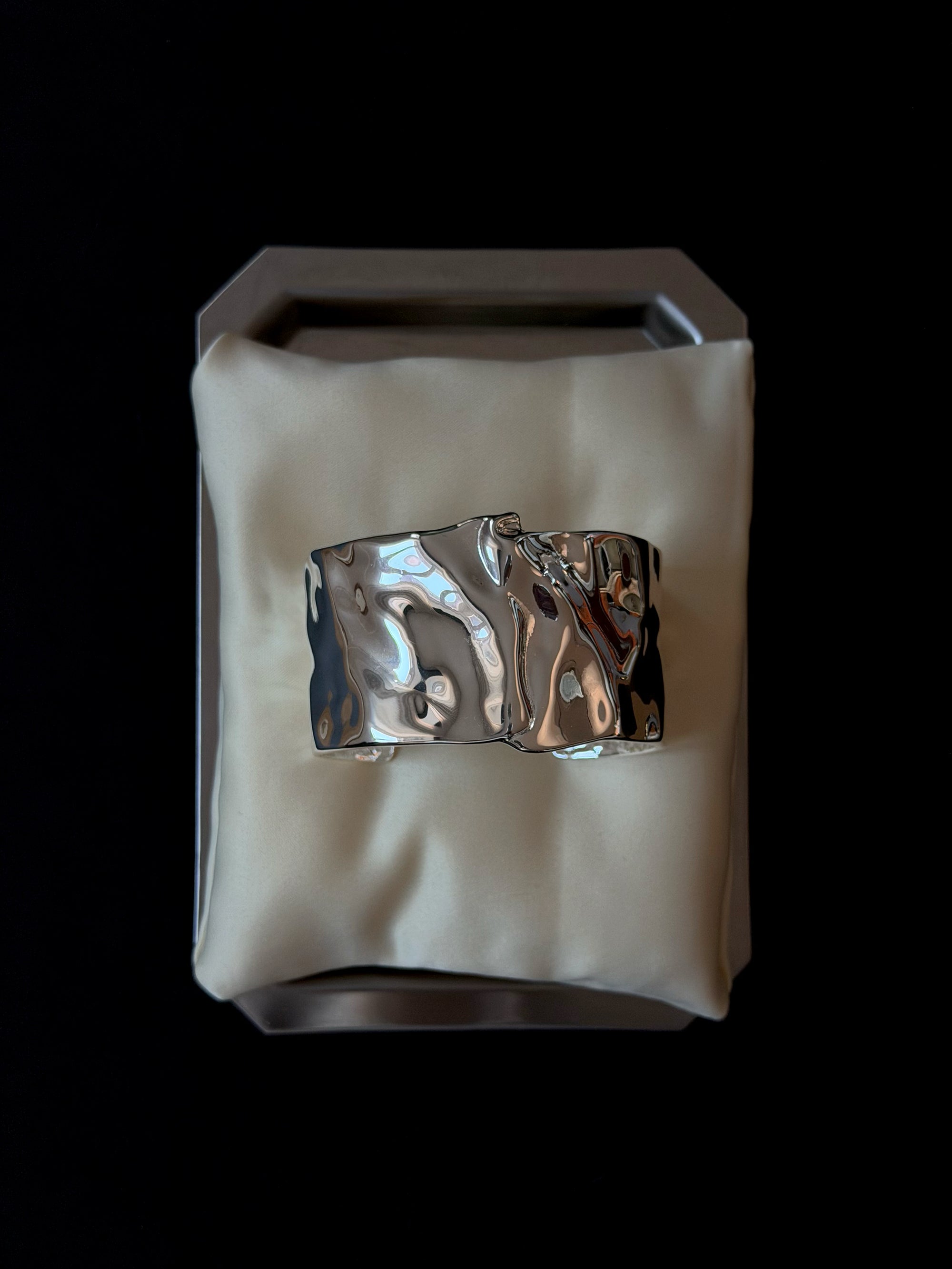 Dune Cuff Bracelet - Silver