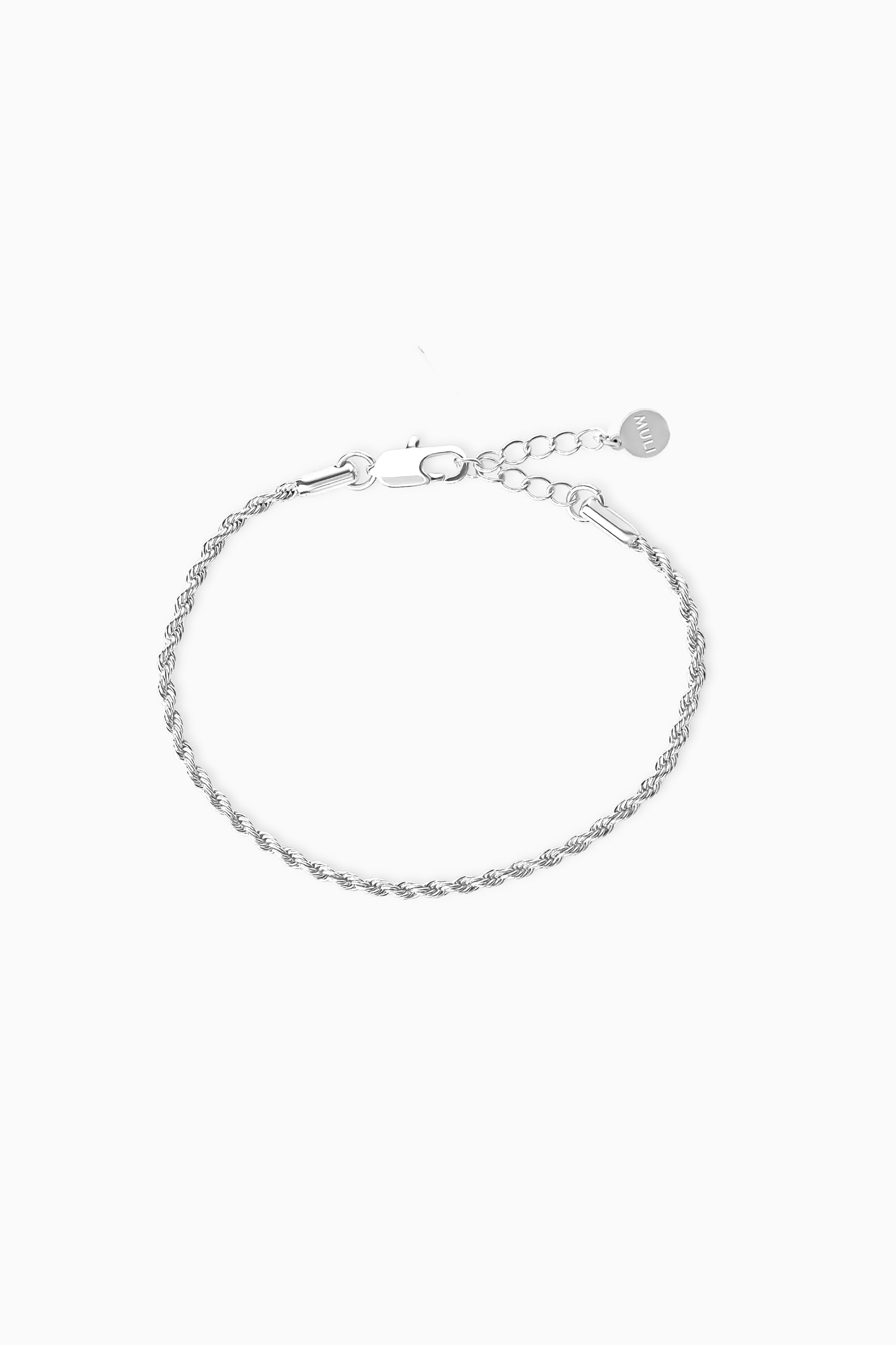 Rope Chain Bracelet - Silver - RUM Amsterdam