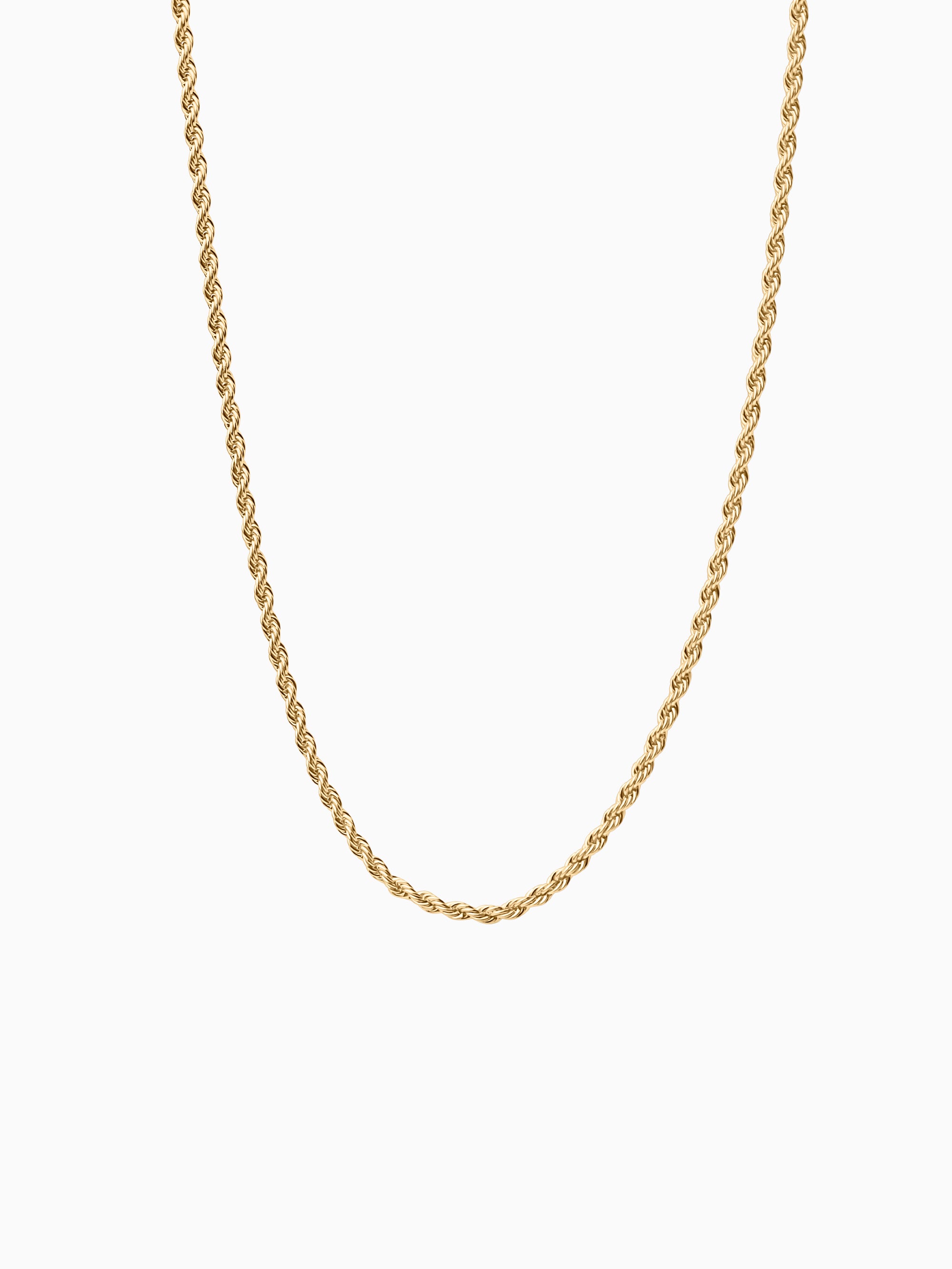 Rope Chain Necklace - Gold