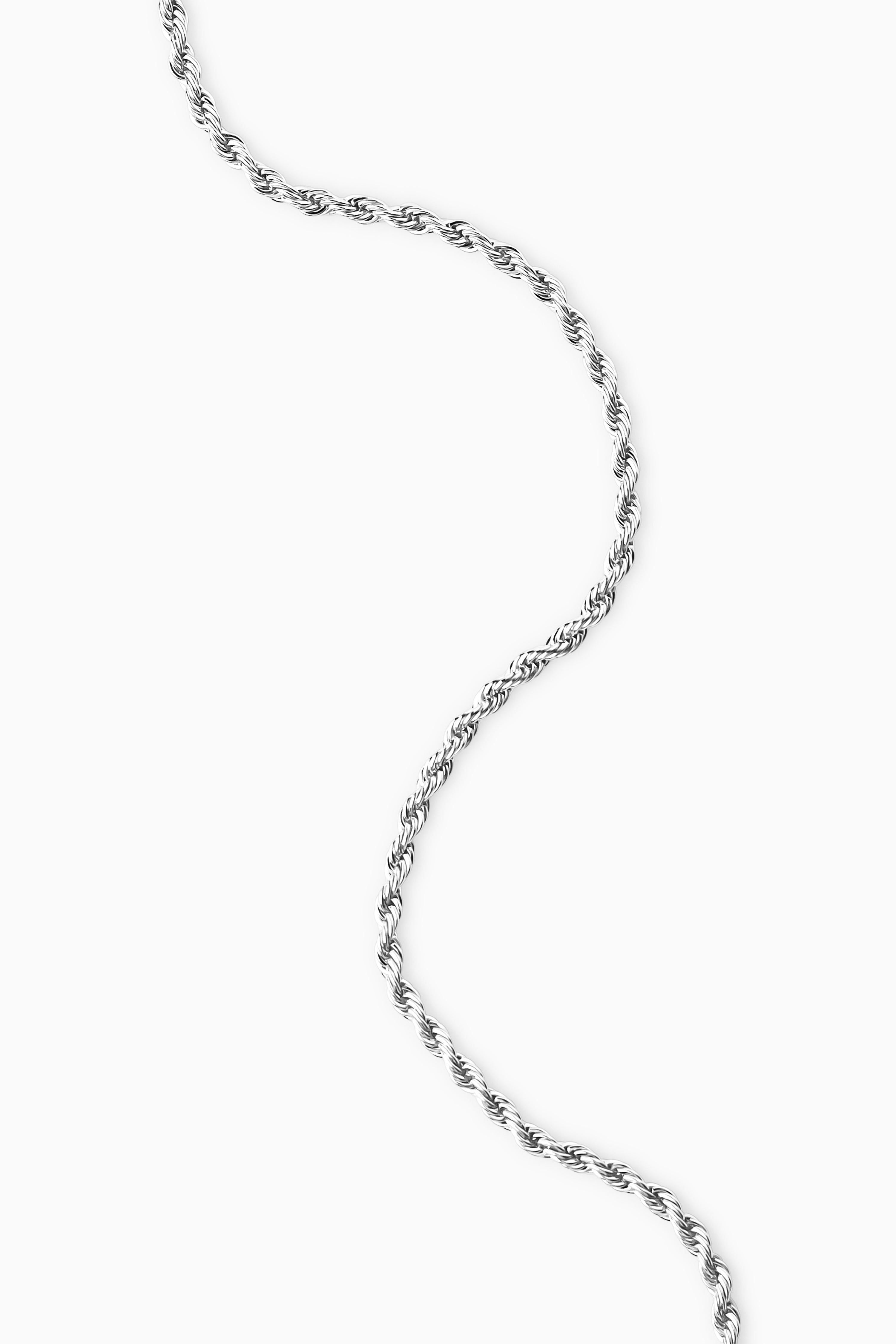 Rope Chain Necklace - Silver - RUM Amsterdam