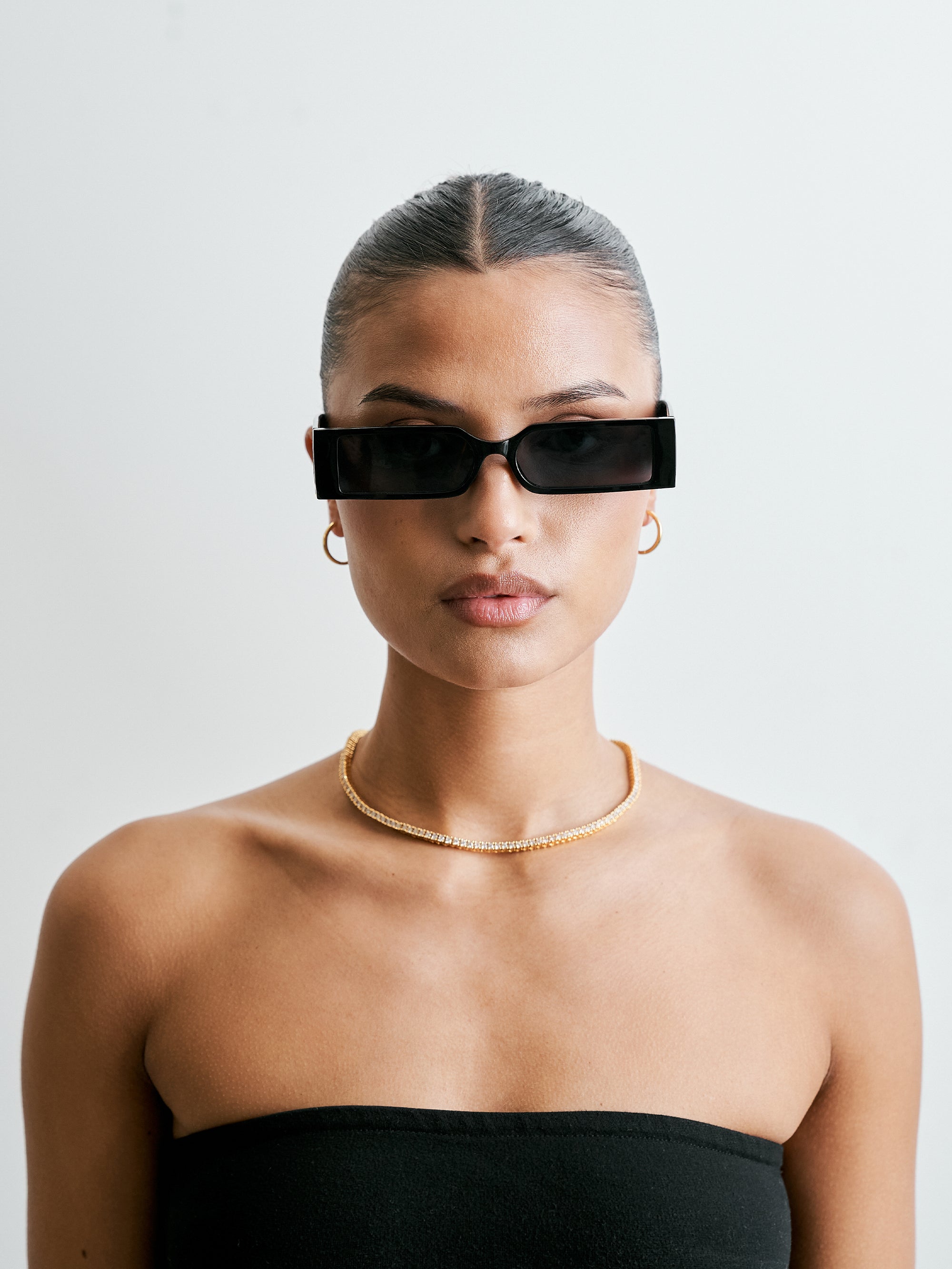 Tennis Necklace - Gold