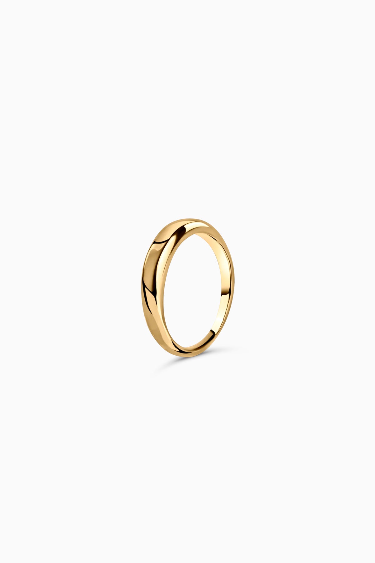 Thin Dome Ring - Gold
