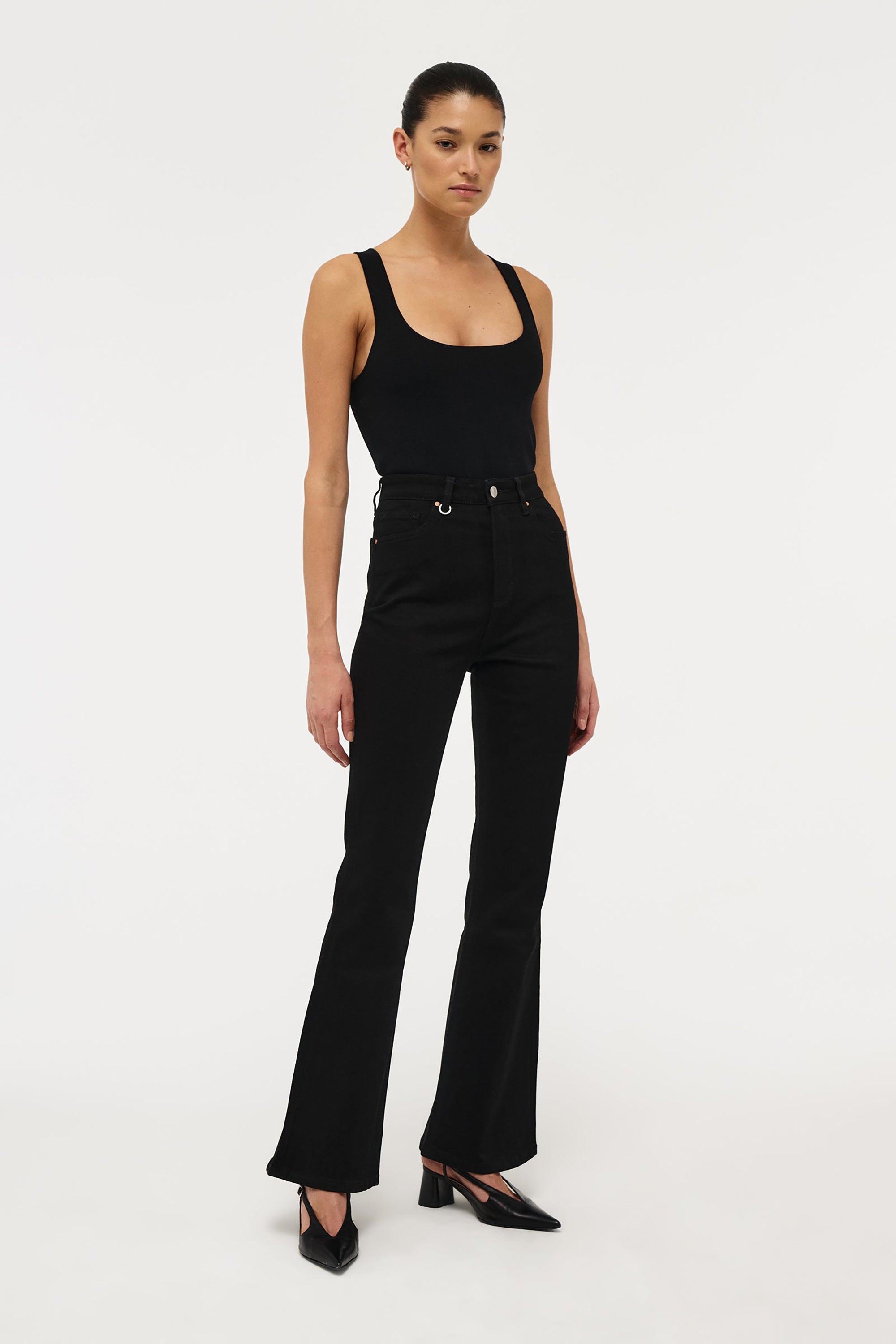 Debbie Bootcut Jeans - Perfect Black