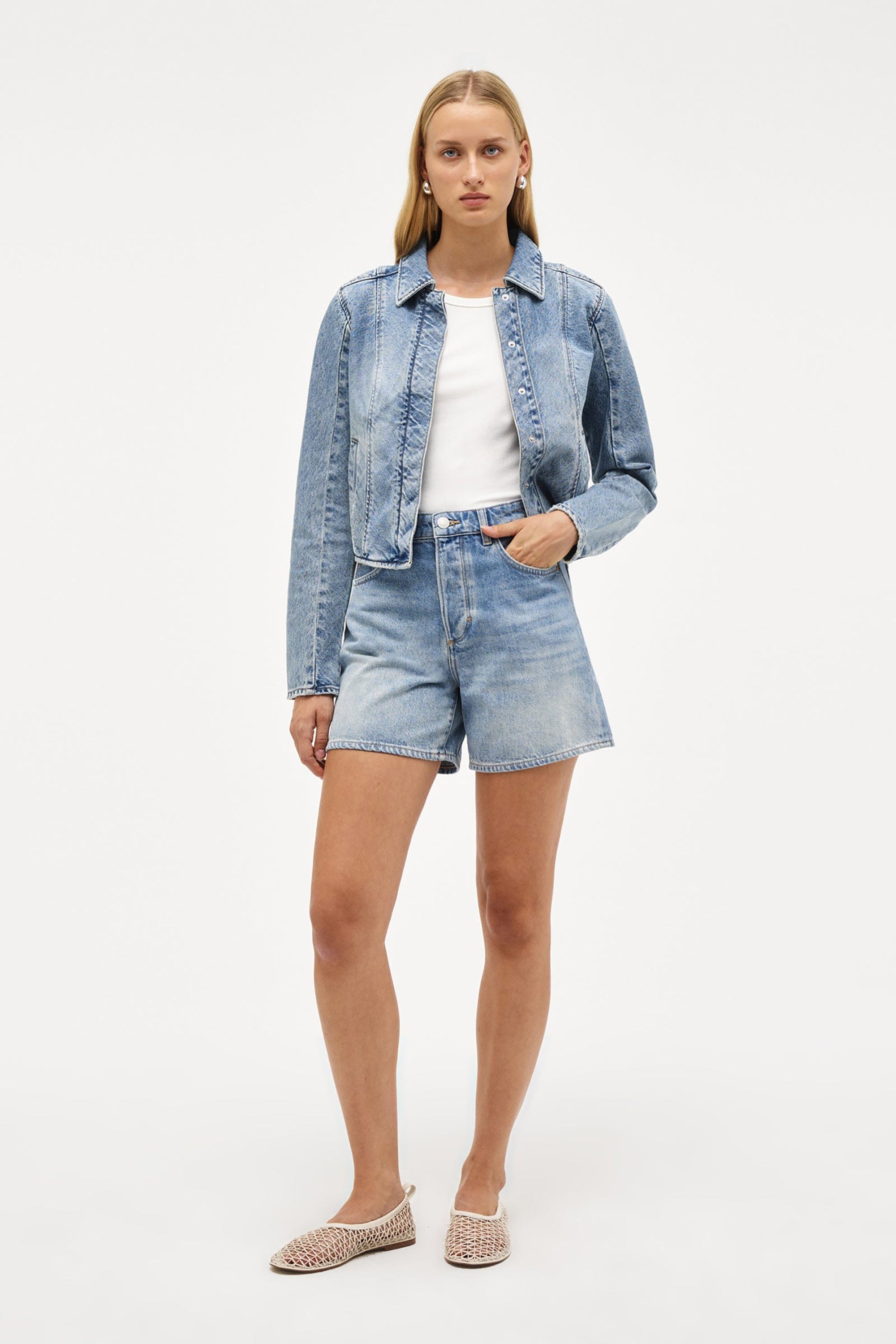 Eva Short Envisage - Mid Vintage Indigo