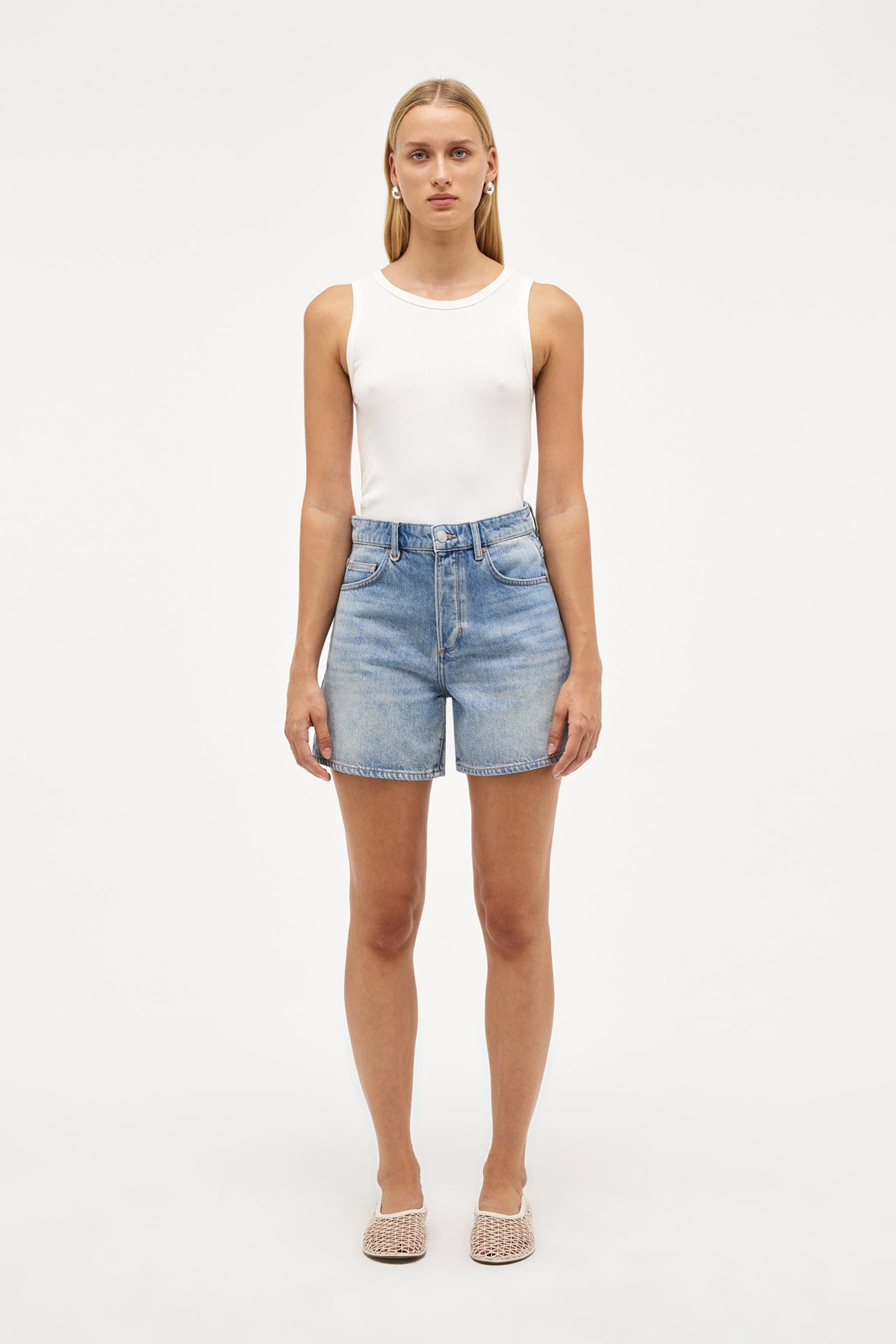 Eva Short Envisage - Mid Vintage Indigo