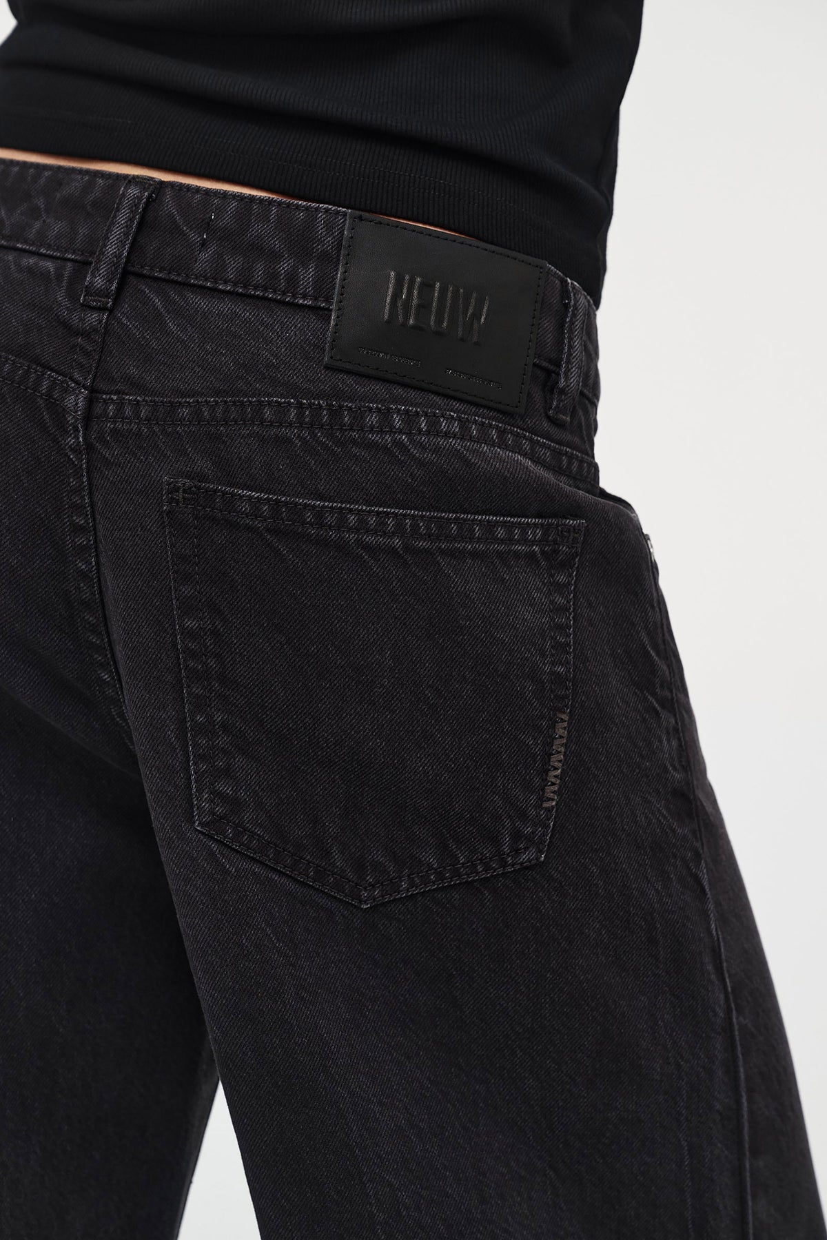 Milla Wide Jeans - Blackout