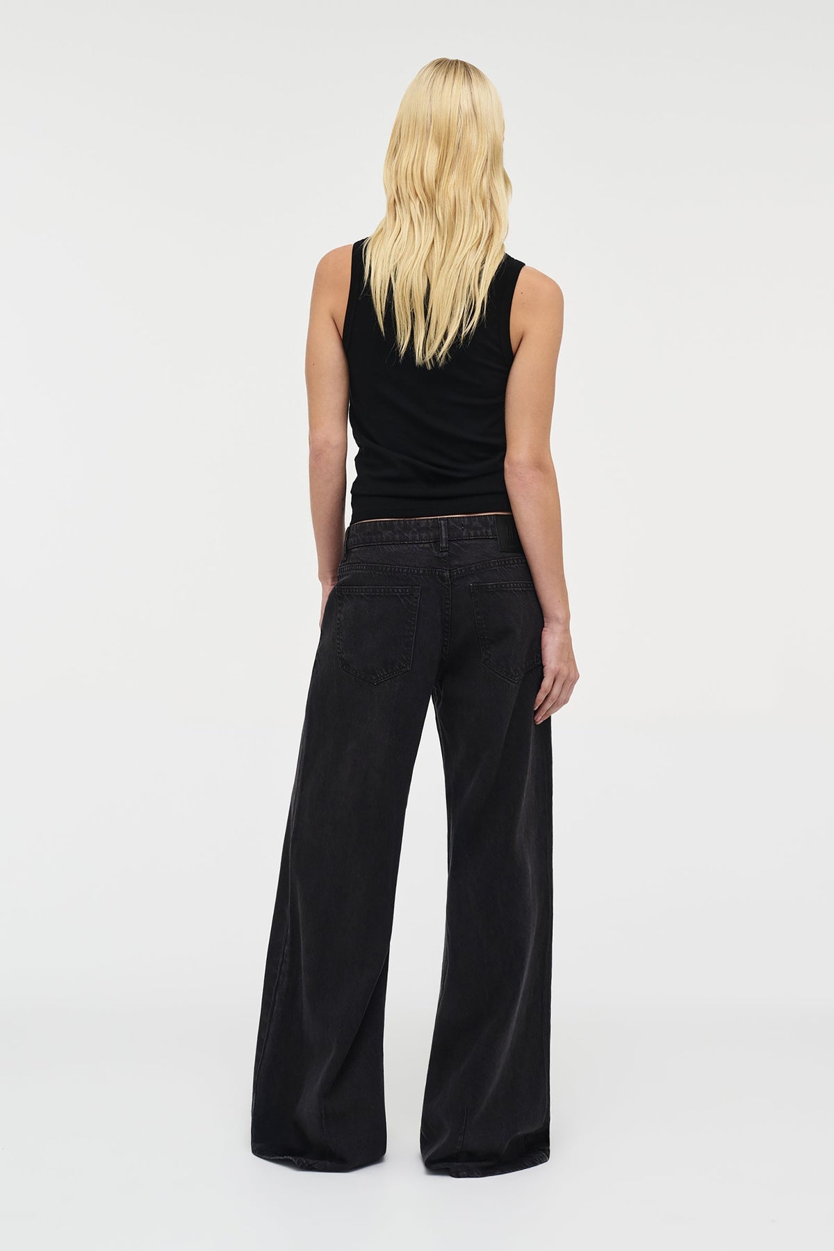 Milla Wide Jeans - Blackout