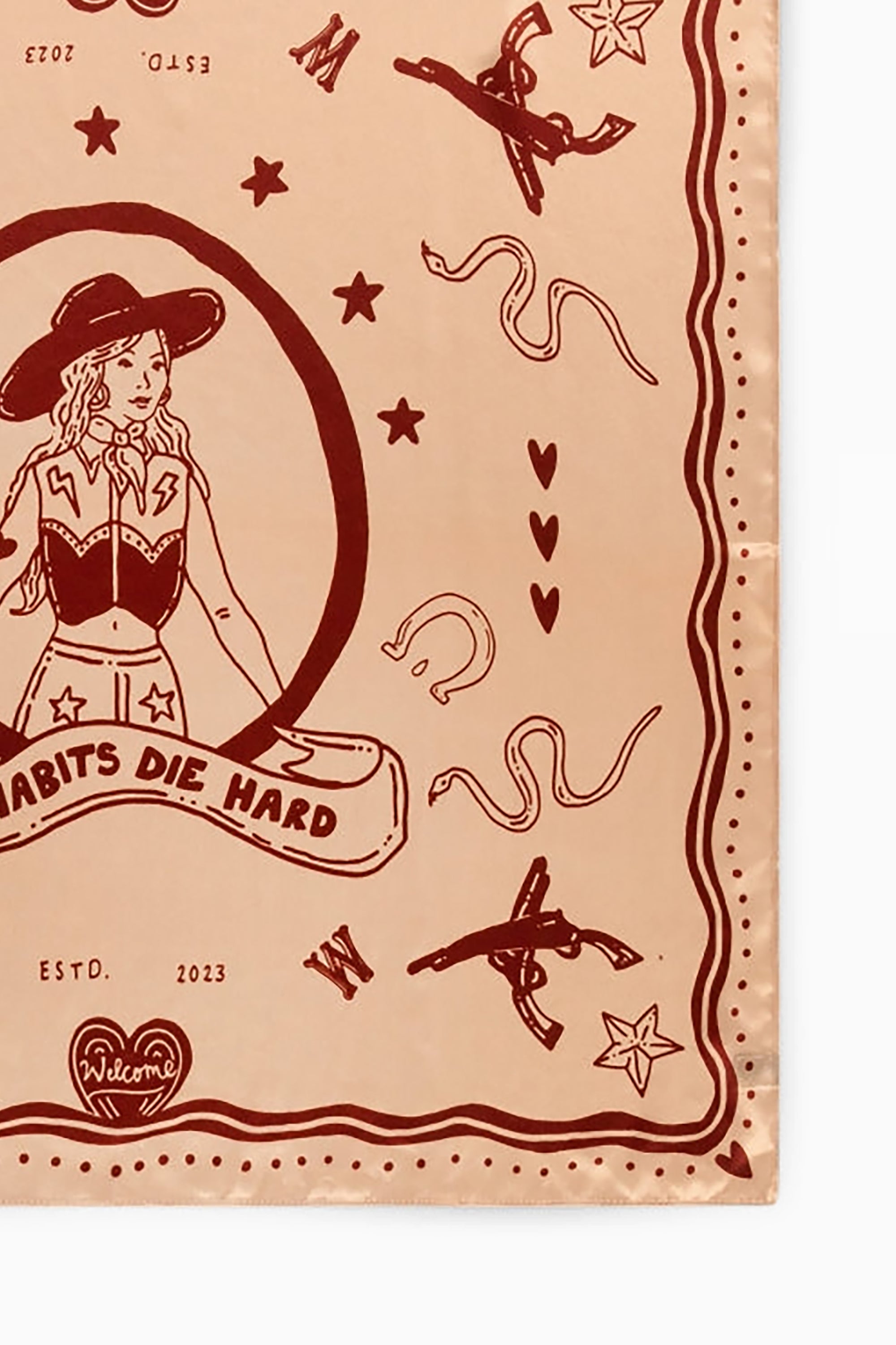 Silk Bandana - Cowgirl in the City