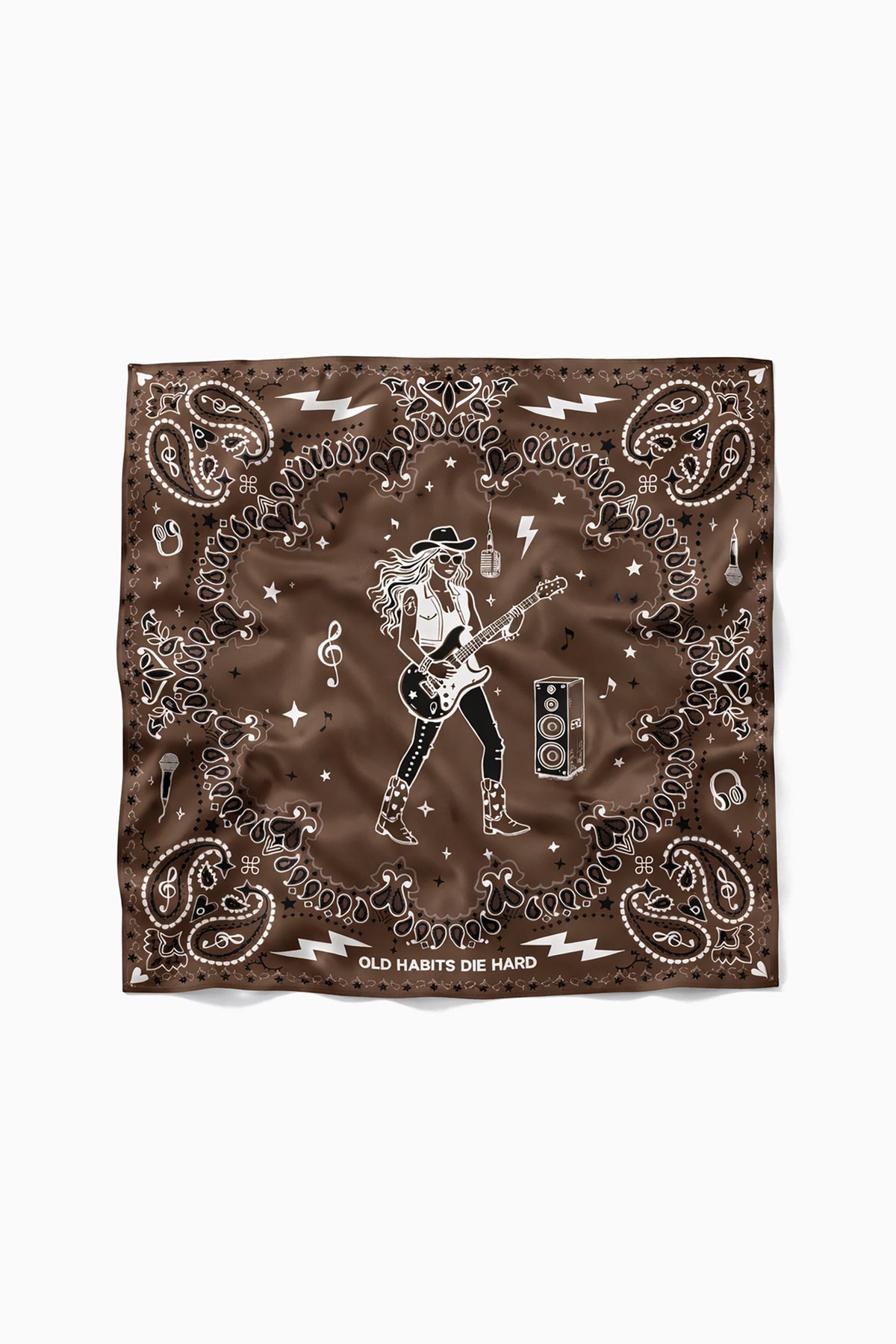Silk Bandana - You Are A Rockstar