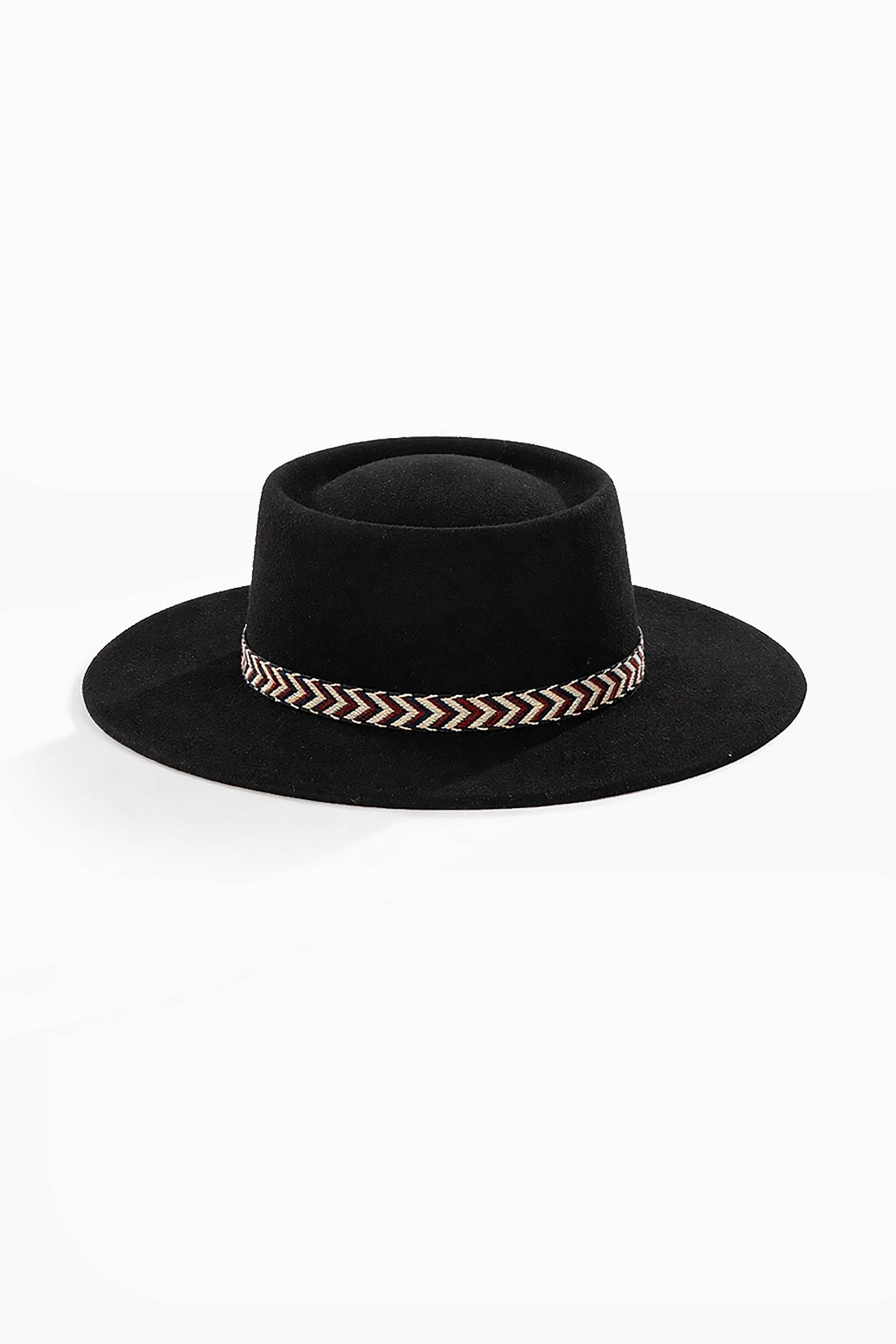 The Bullfighter Hat - Black Pearl w/ Native Vibes Strap