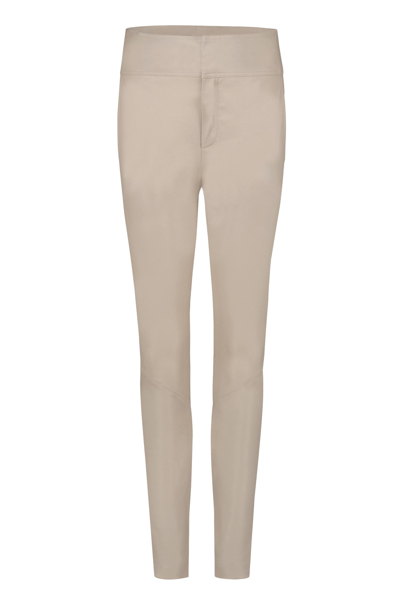 DNA Amsterdam Pananty Leather Pant - Feather White - RUM Amsterdam