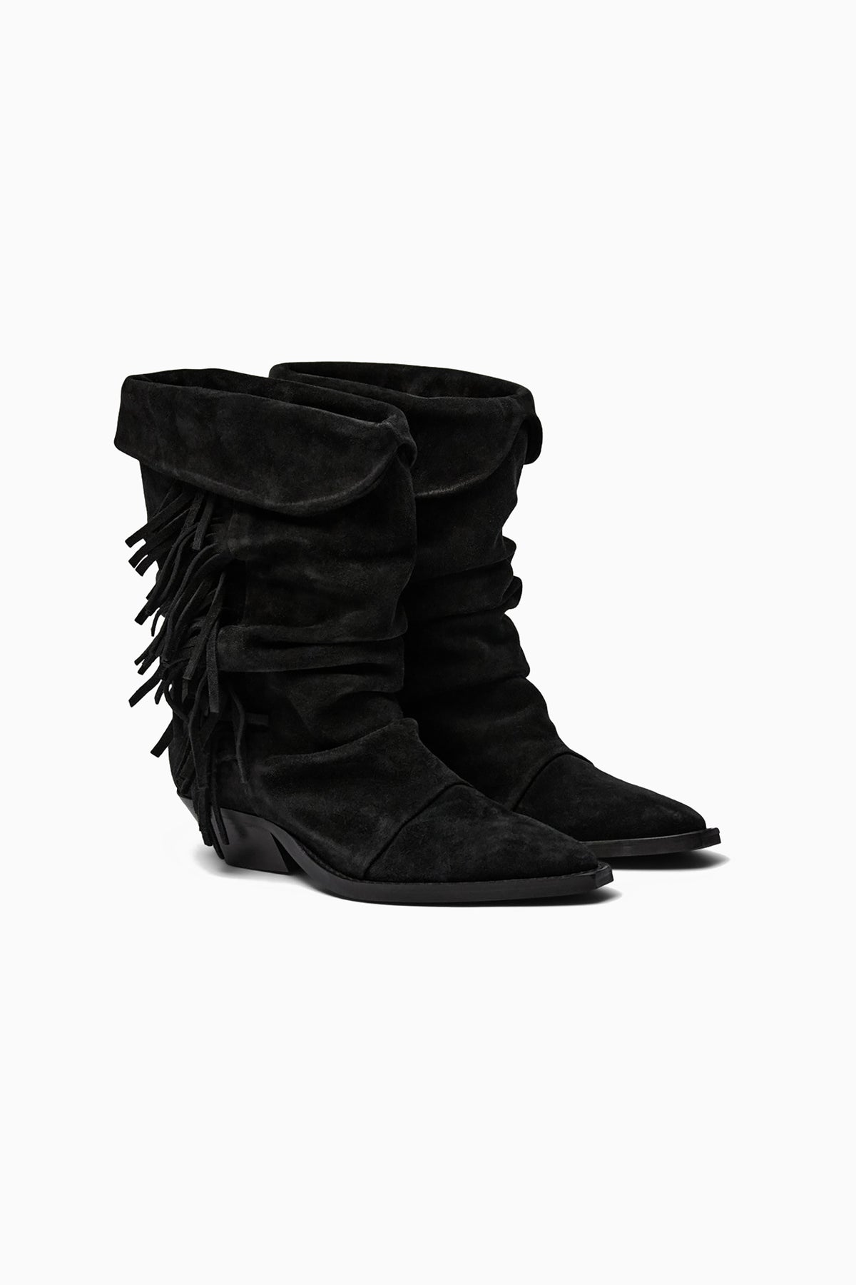 Gale Boots - Black Suede