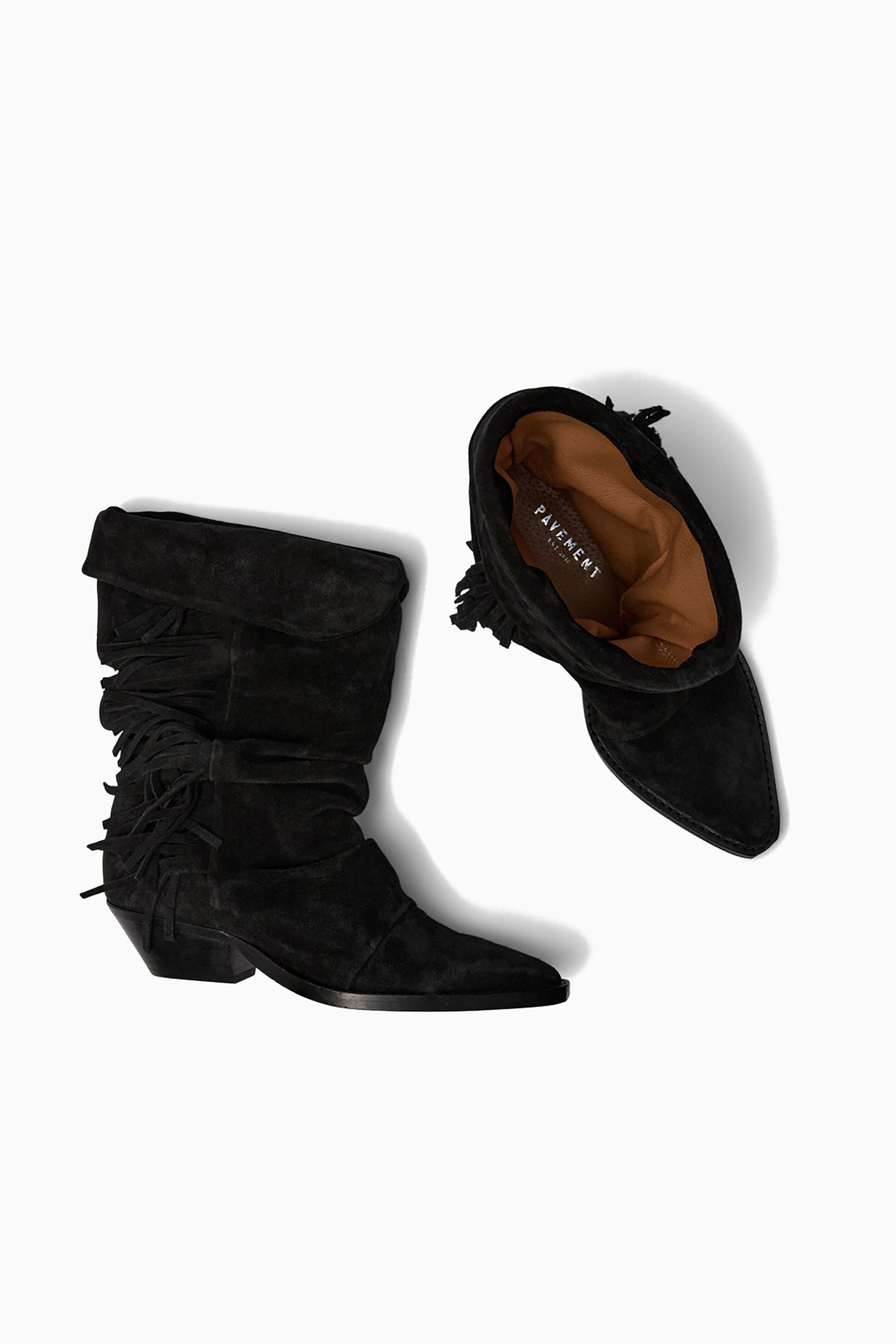 Gale Boots - Black Suede