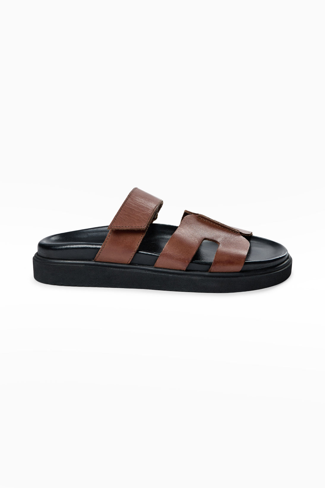 Maru Sandals - Black/Tan