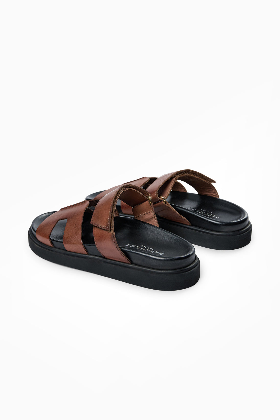 Maru Sandals - Black/Tan