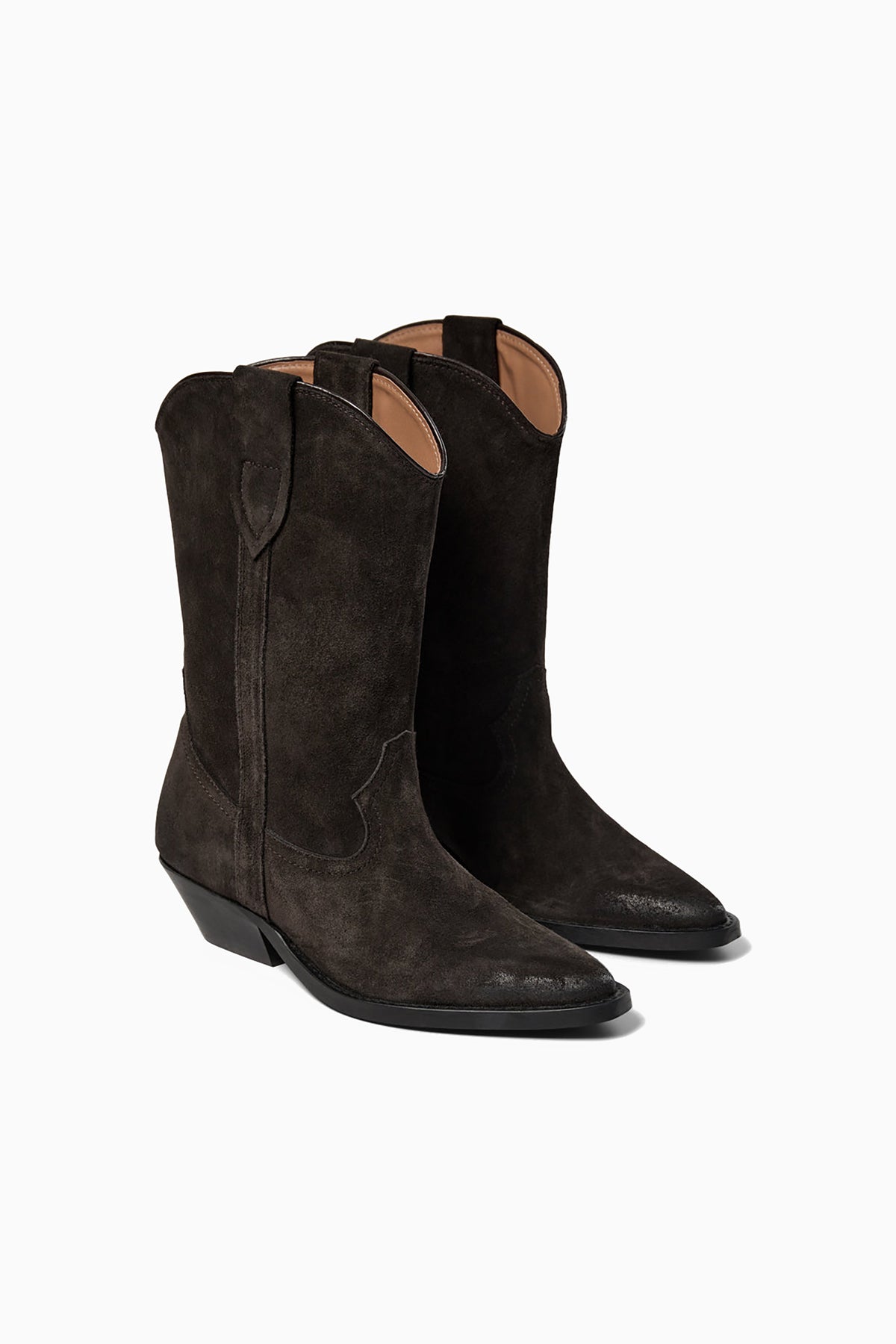 Nikki Boot - Brown Suede