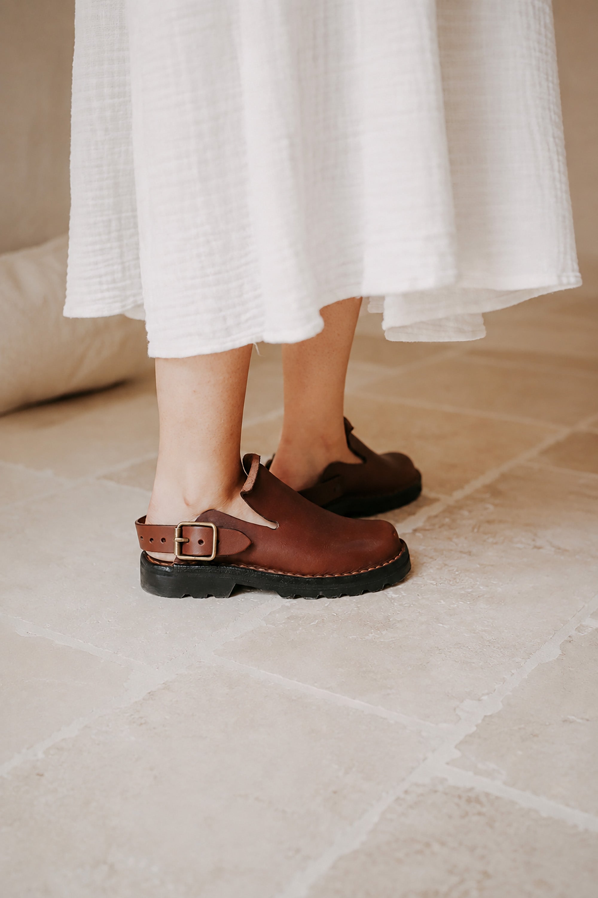 Karoo Clog - Brown